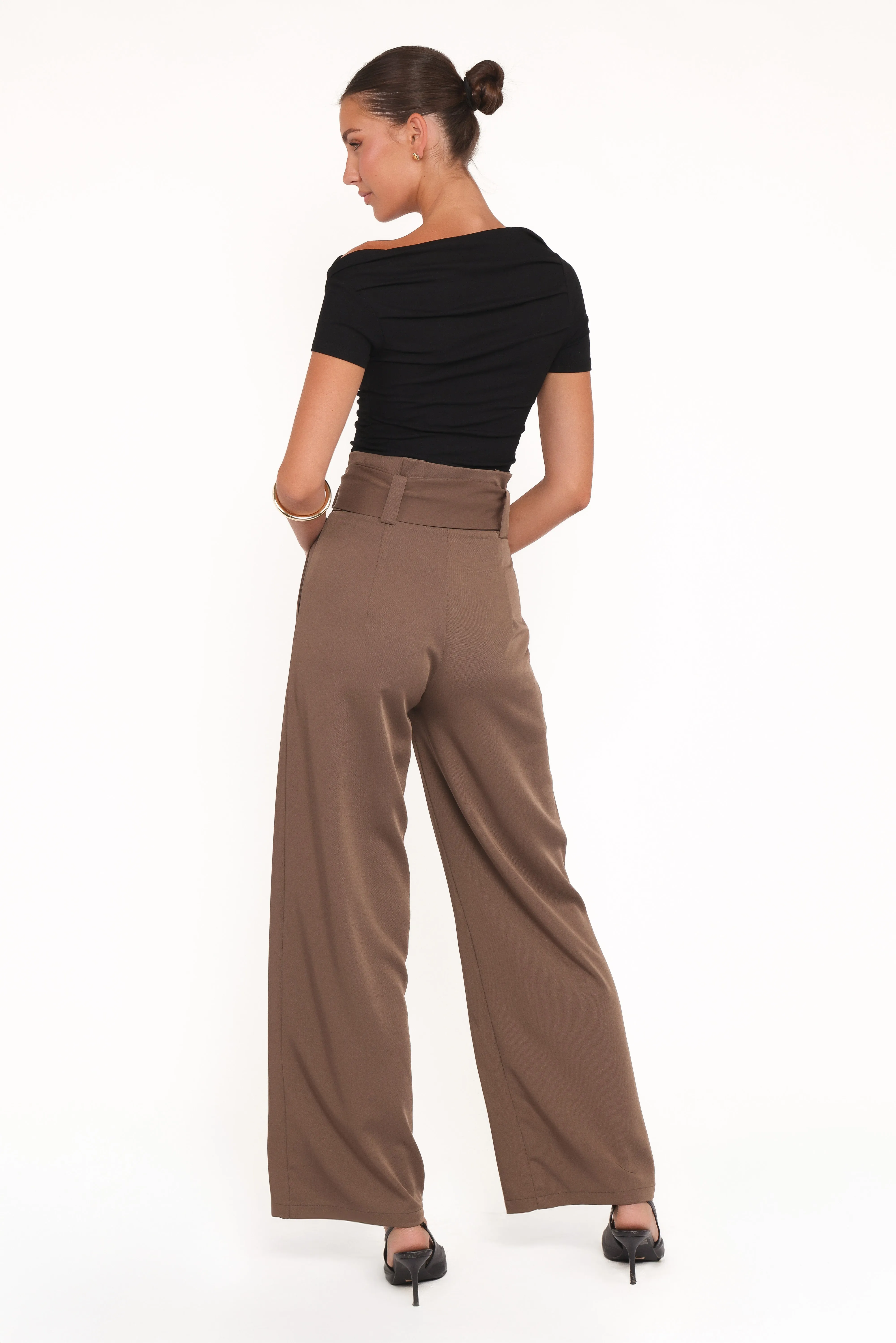 Kieran Pants - Ash Brown sold by Petal & Pup product image thumbnail 5