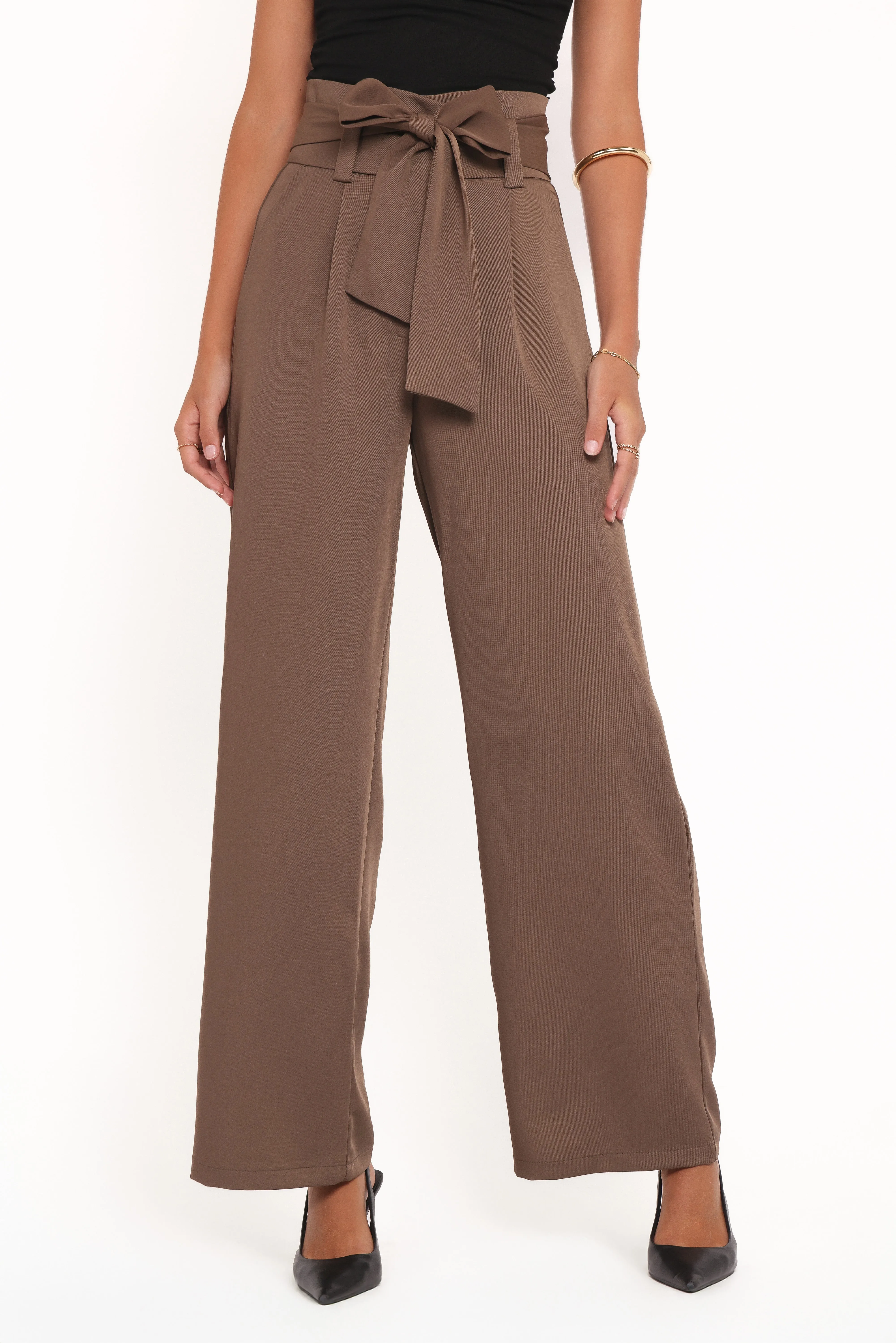 Kieran Pants - Ash Brown sold by Petal & Pup product image thumbnail 3