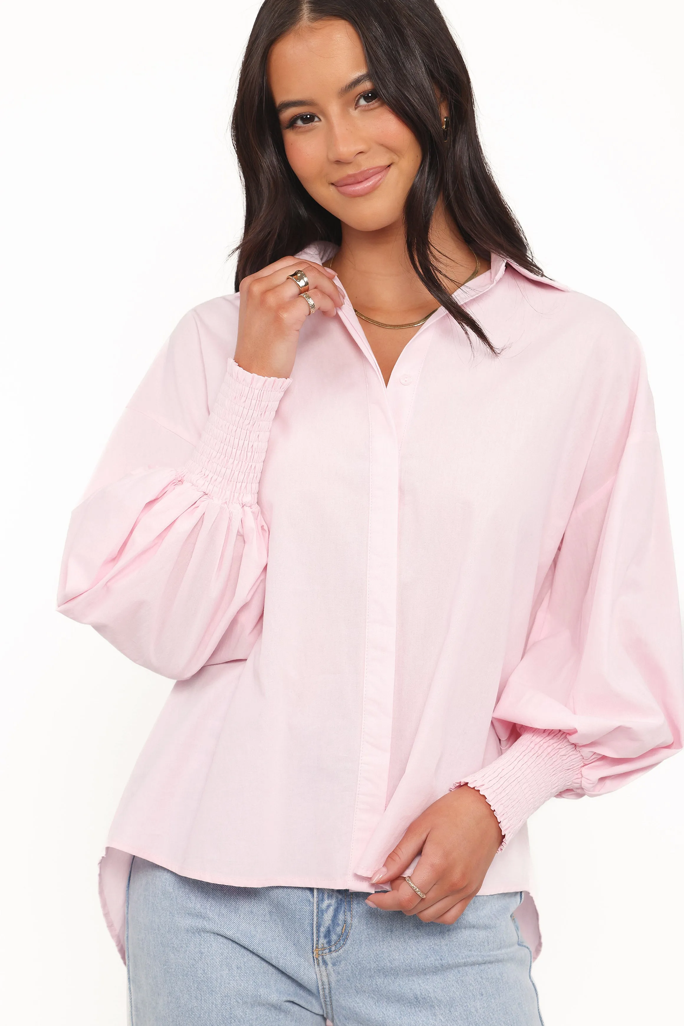 Carys Shirt - Pale Pink sold by Petal & Pup product image thumbnail 3