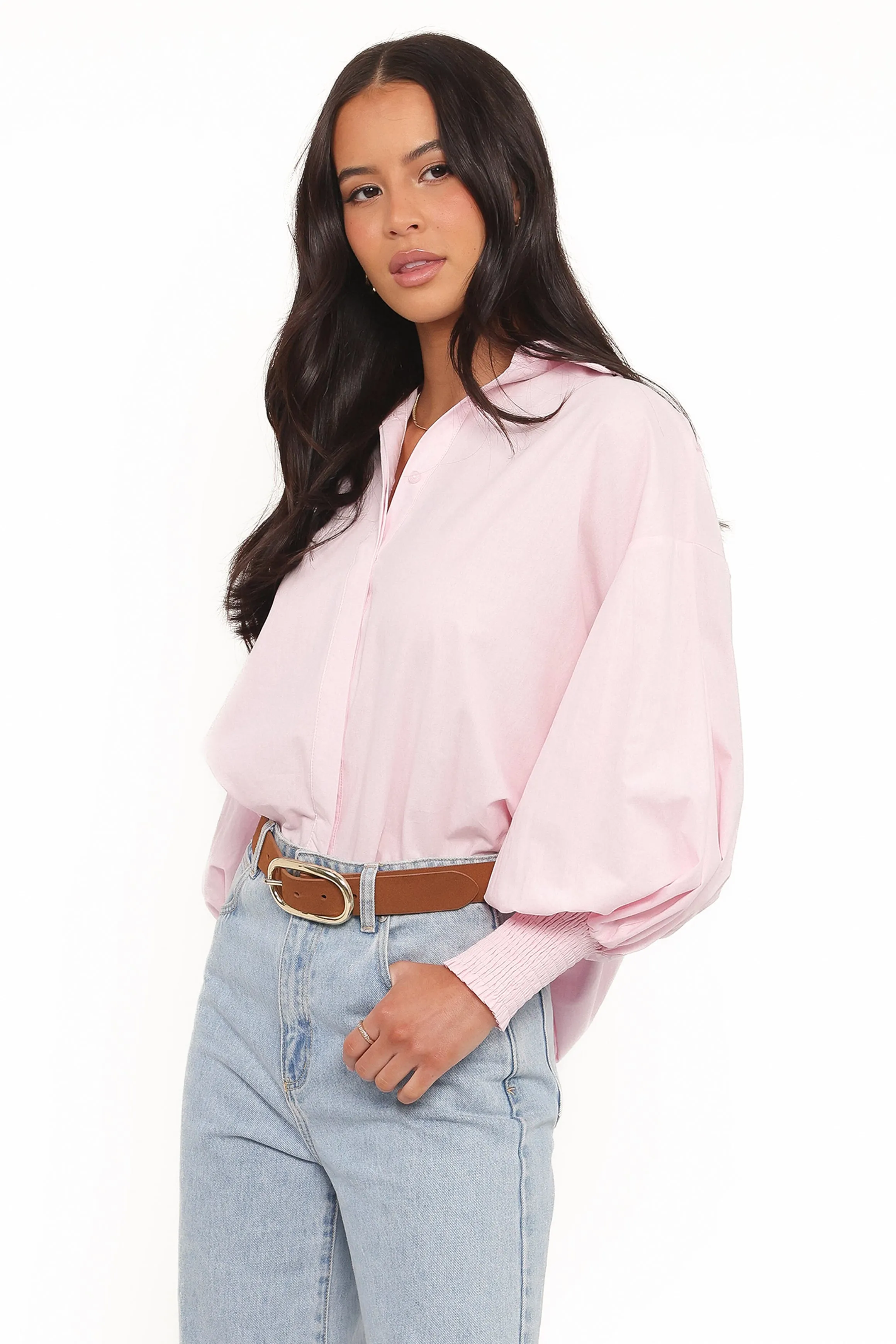 Carys Shirt - Pale Pink sold by Petal & Pup product image thumbnail 4