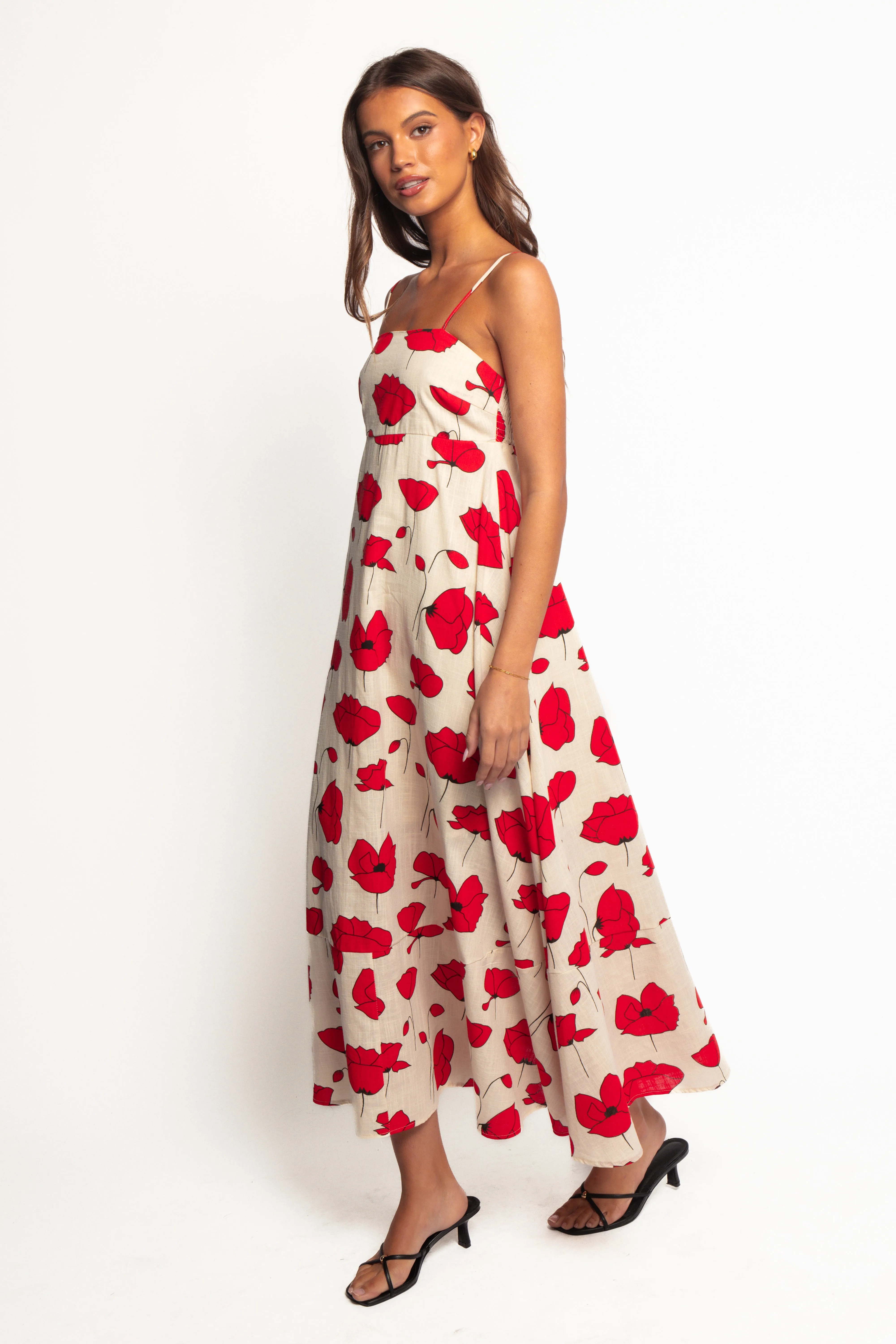 Brea Maxi Dress - Poppy sold by Petal & Pup product image thumbnail 4