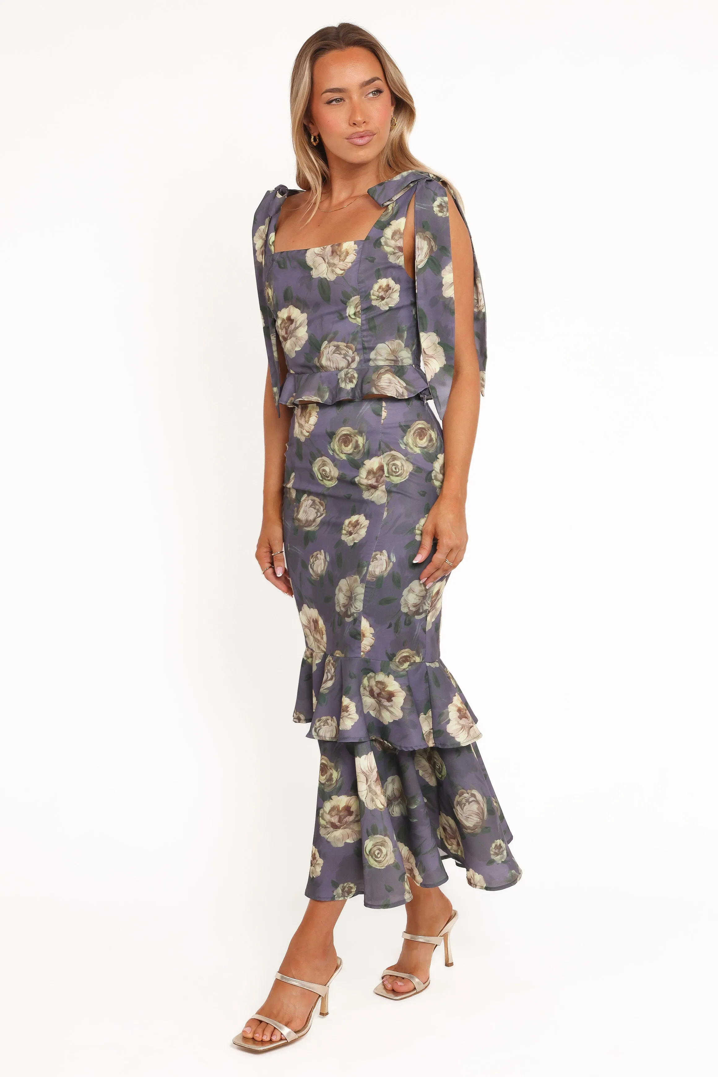 Luna Two Piece Set - Lavender Floral sold by Petal & Pup product image thumbnail 4