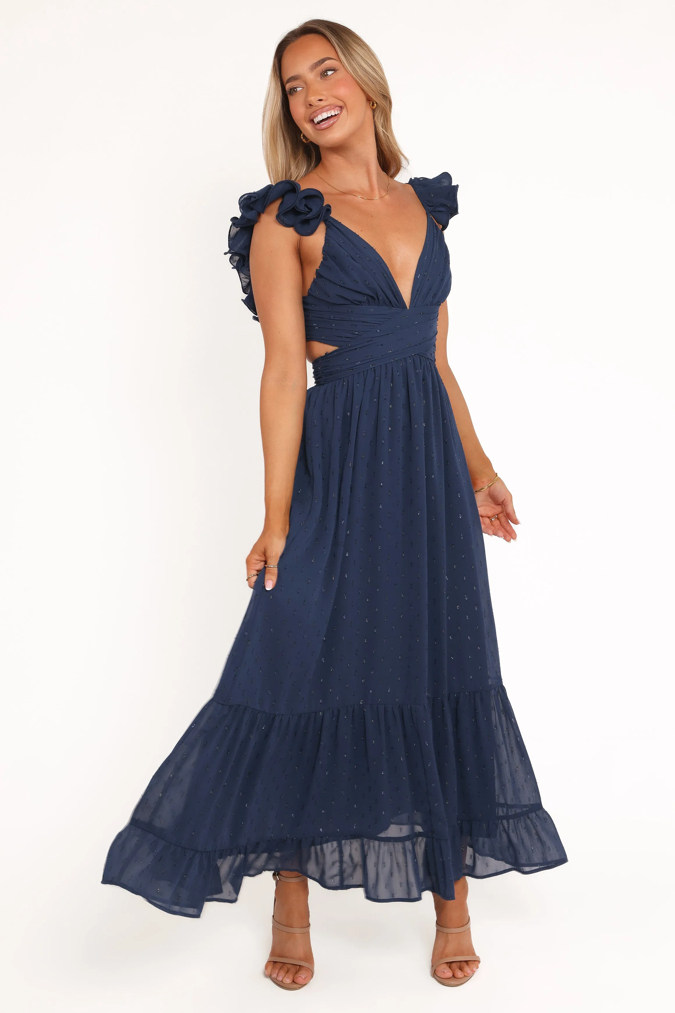 Harmony Maxi Dress - Navy sold by Petal & Pup product image thumbnail 2