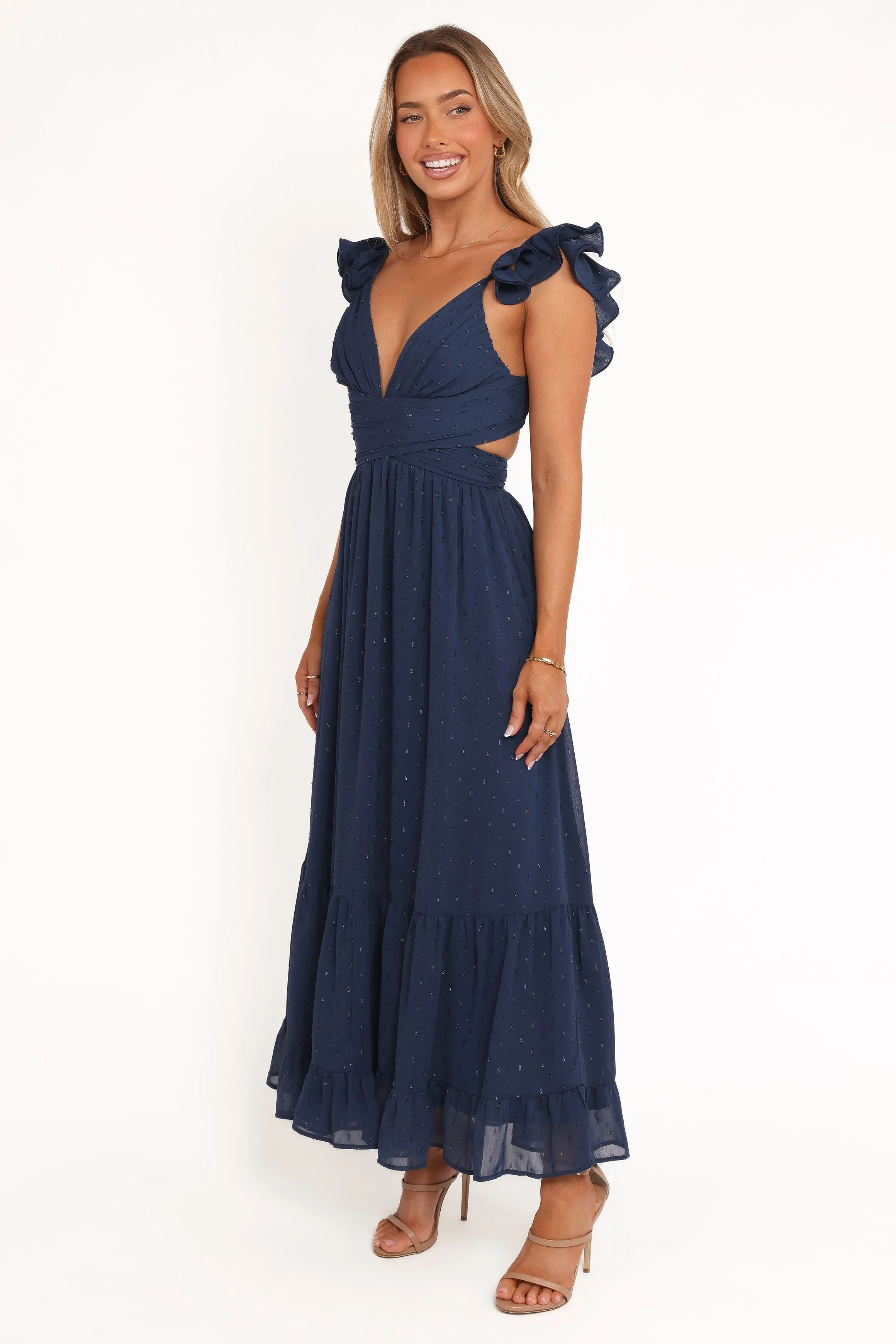 Harmony Maxi Dress - Navy sold by Petal & Pup product image thumbnail 4