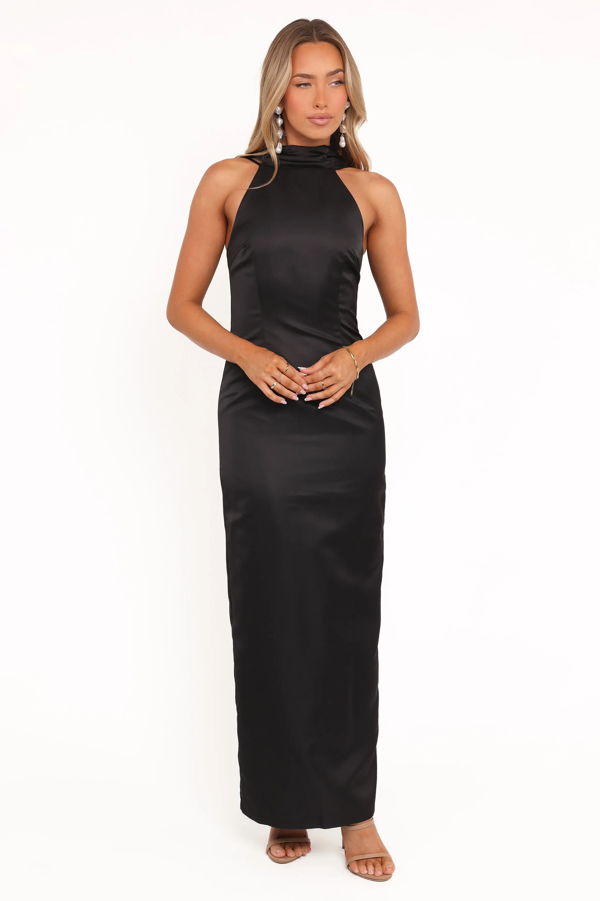 Cassidy Maxi Dress - Black sold by Petal & Pup product image thumbnail 2