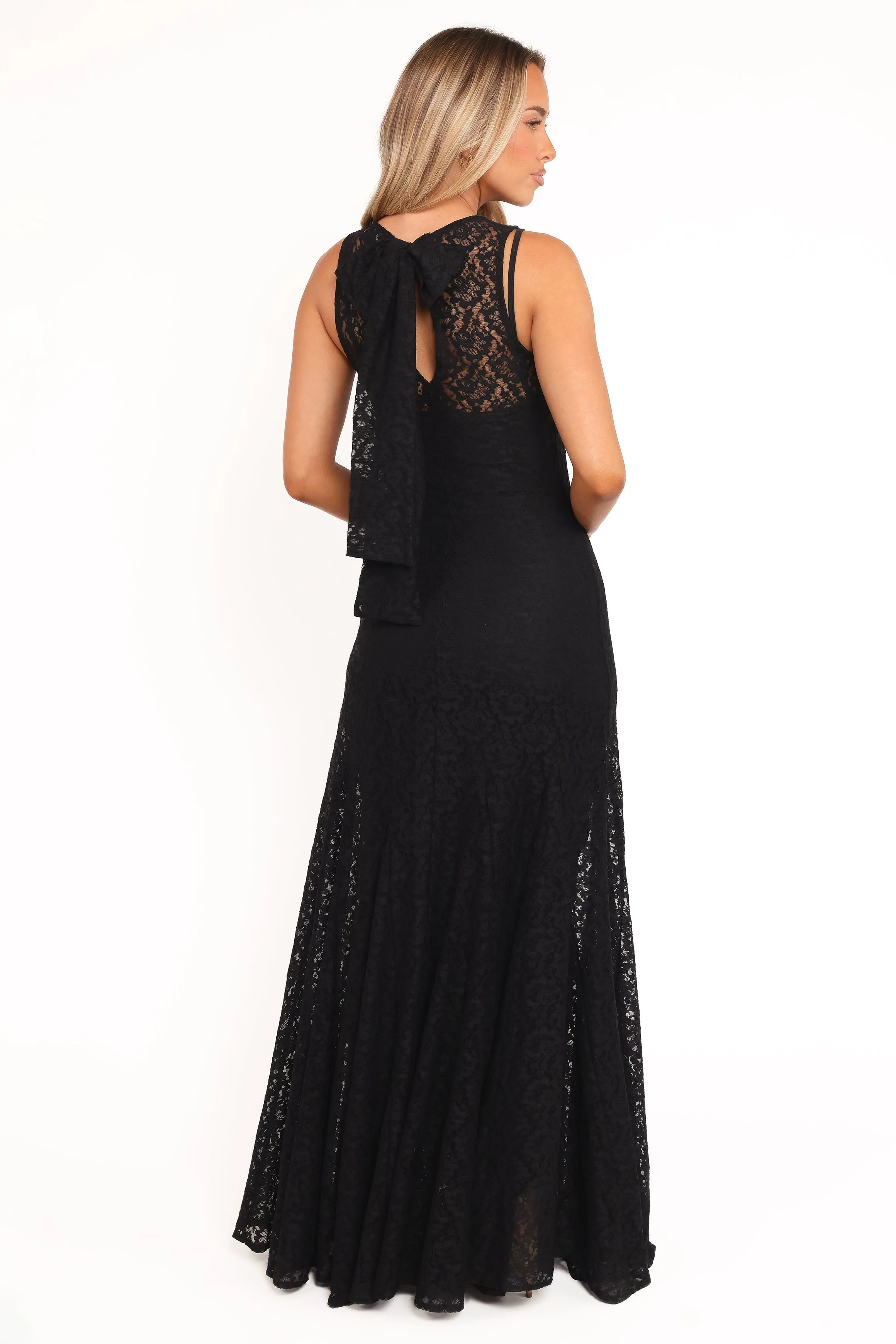 Keani Maxi Dress - Black Lace sold by Petal & Pup product image thumbnail 5