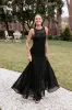 Keani Maxi Dress - Black Lace sold by Petal & Pup