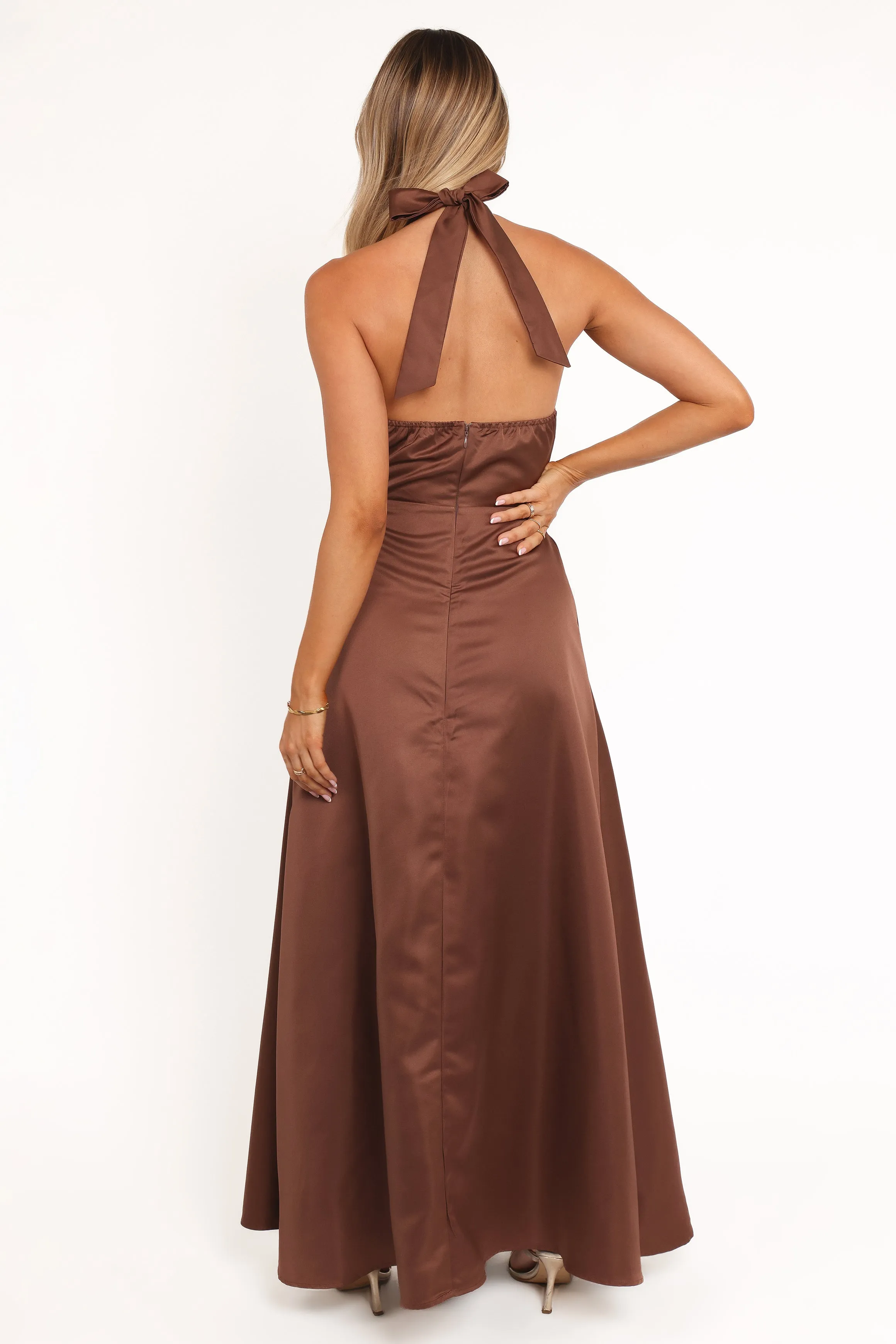 Norva Maxi Dress - Brown sold by Petal & Pup product image thumbnail 5