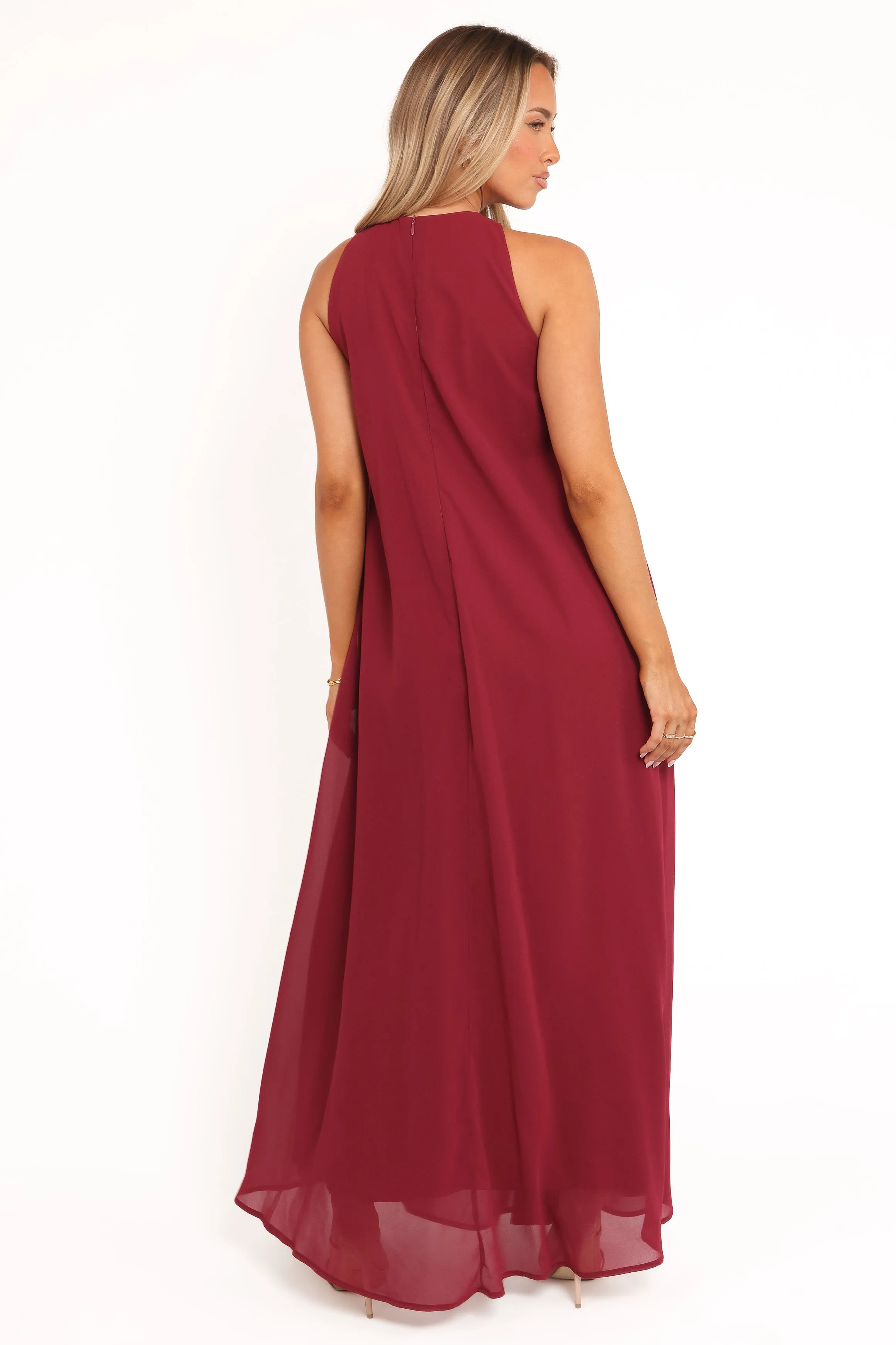 Melba Maxi Dress - Berry sold by Petal & Pup product image thumbnail 5