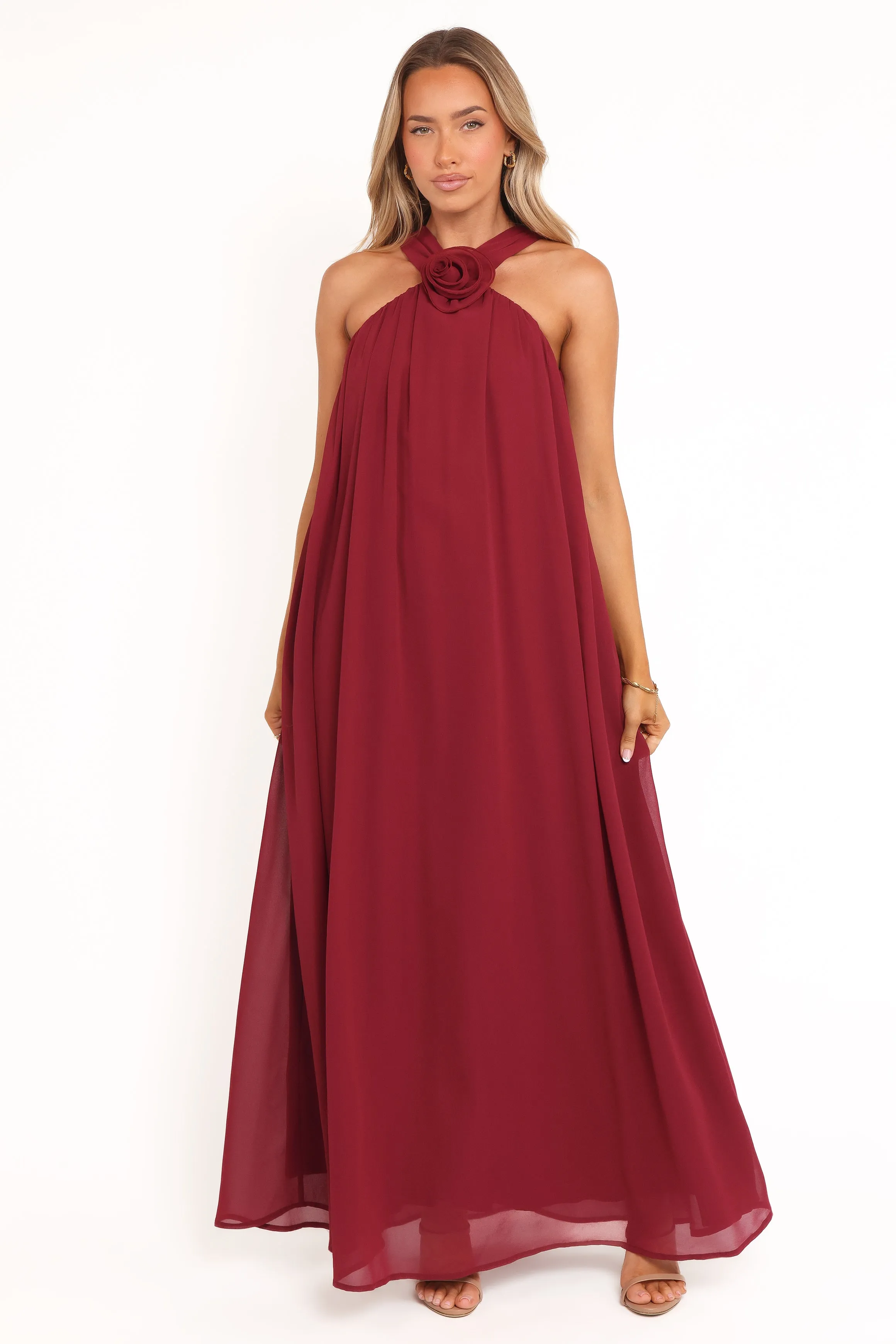Melba Maxi Dress - Berry sold by Petal & Pup product image thumbnail 2