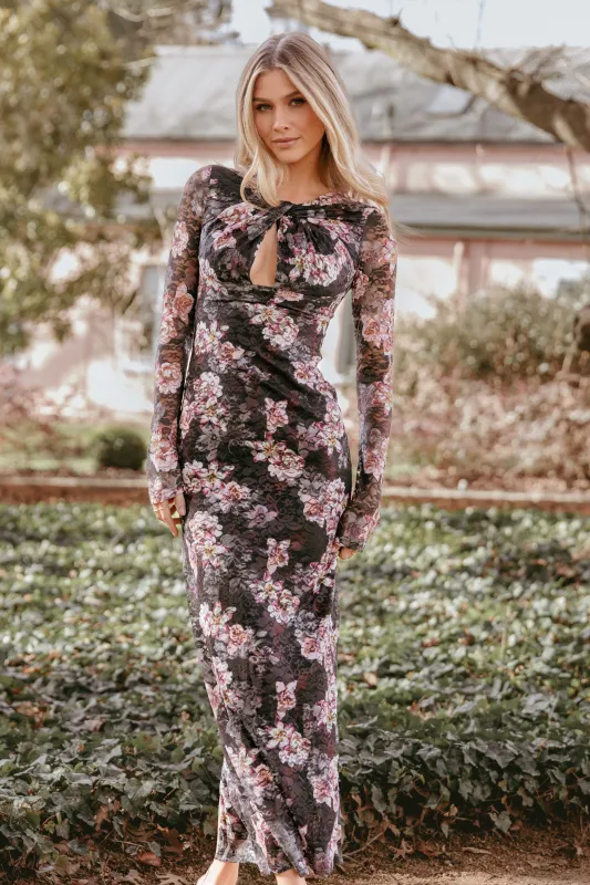 Trilby Maxi Dress - Floral Lace sold by Petal & Pup