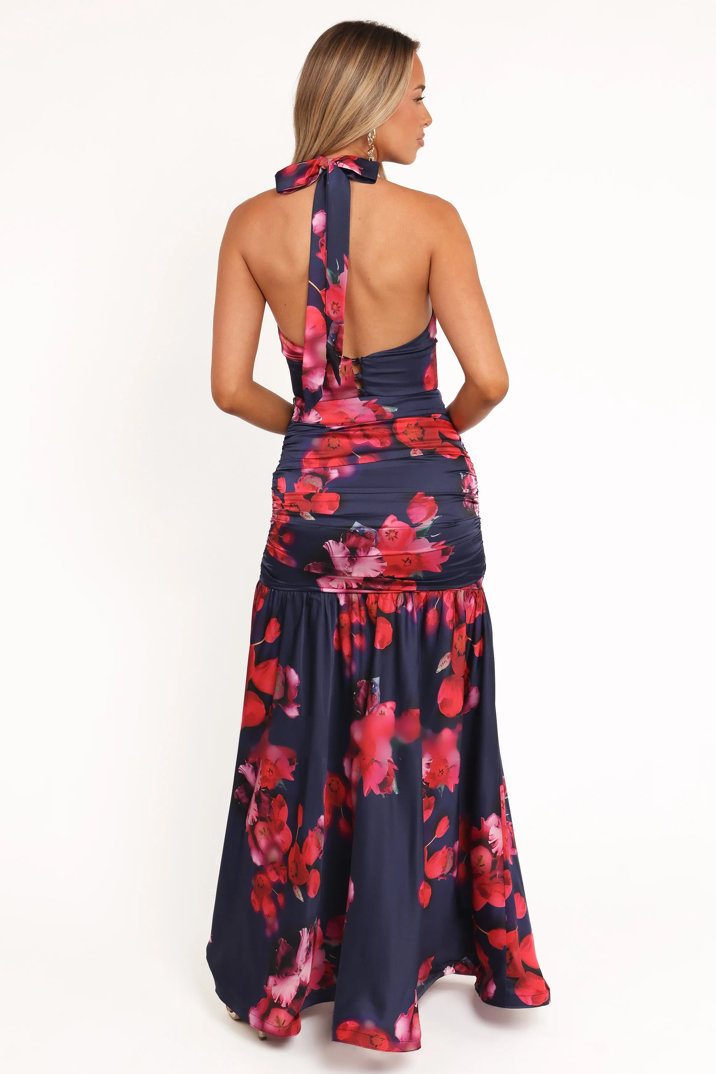 Freda Halter Skirt Set - Navy Floral sold by Petal & Pup product image thumbnail 5