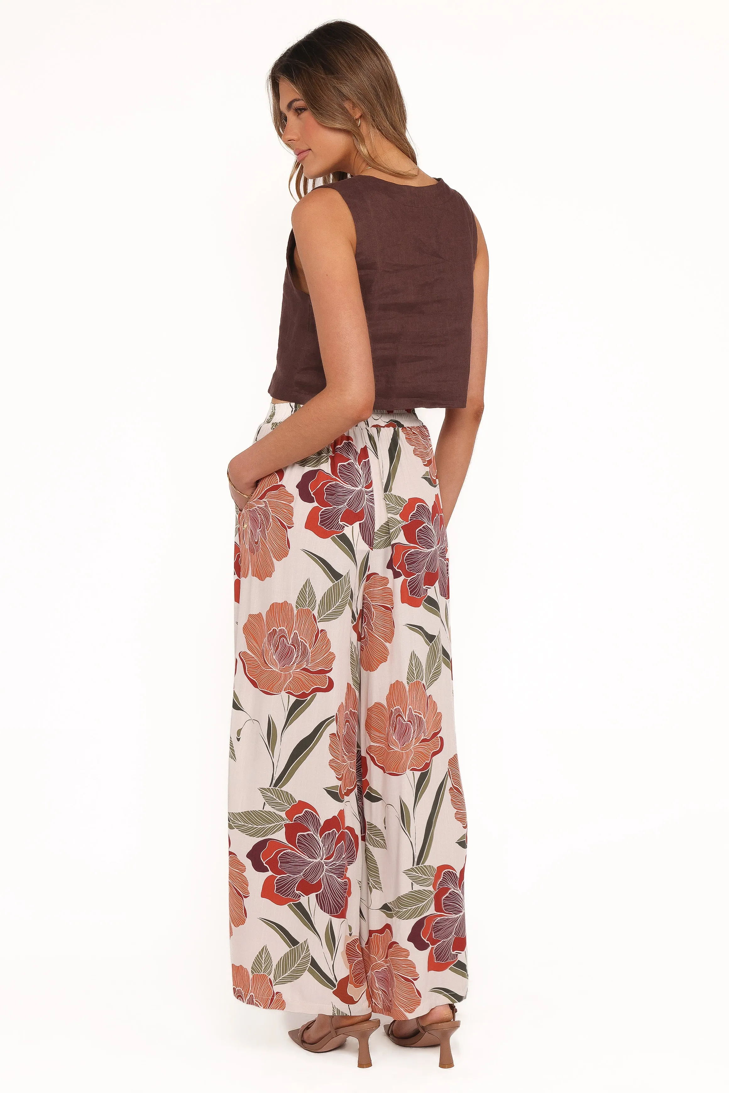 Bertha Pant - Fall Floral sold by Petal & Pup product image thumbnail 4