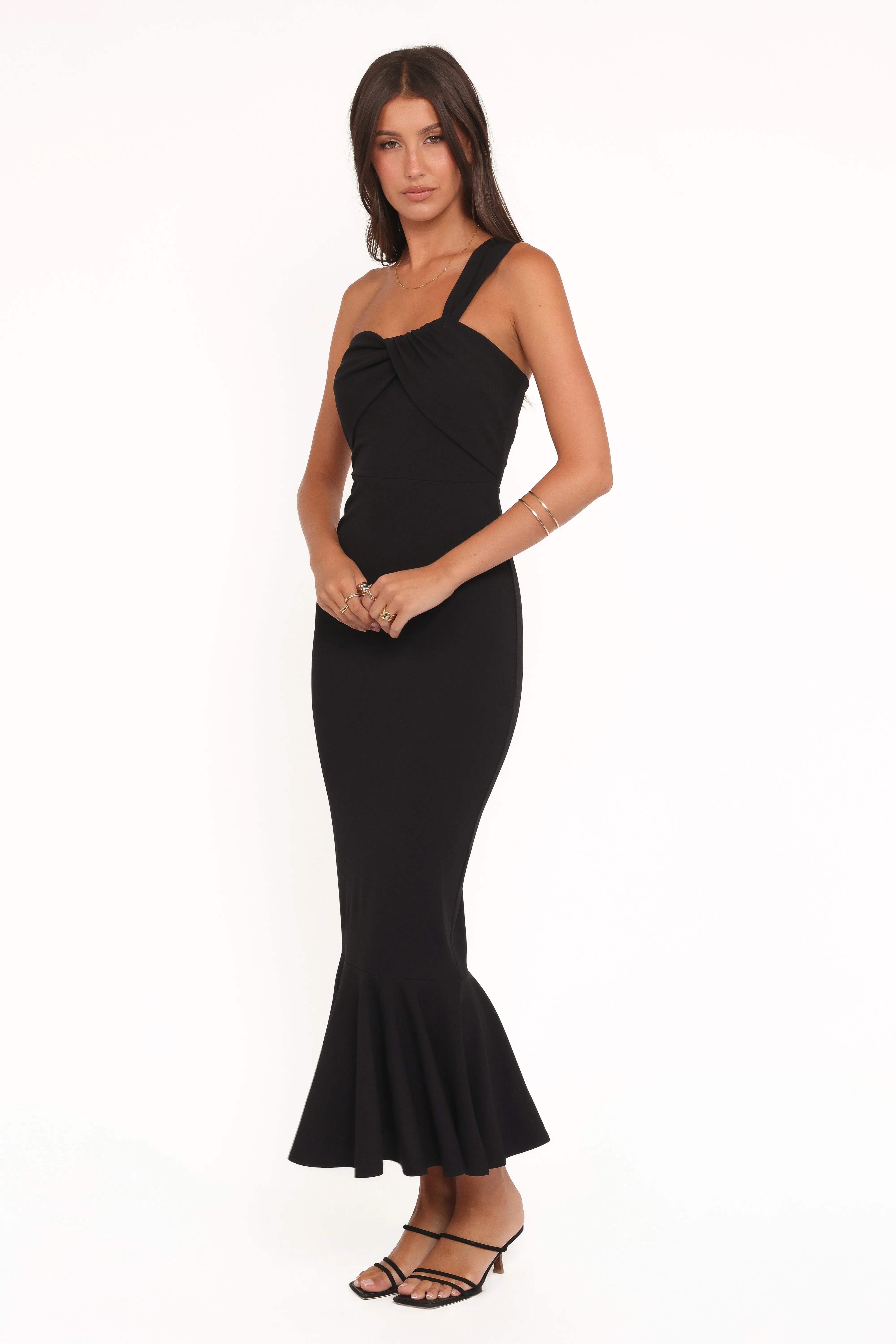 Sasha Maxi Dress - Black sold by Petal & Pup product image thumbnail 4