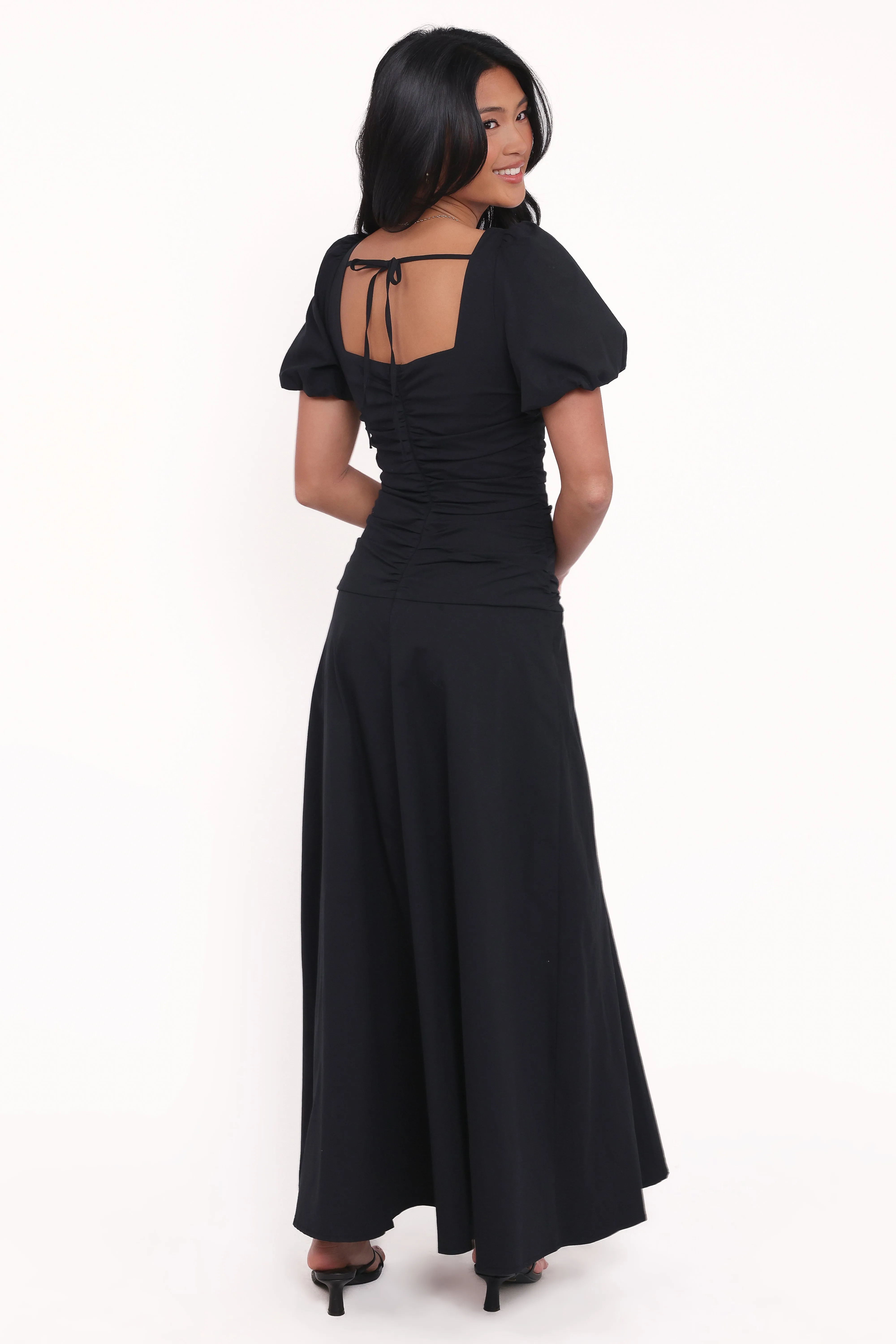 Denver Midi Dress - Black sold by Petal & Pup product image thumbnail 4