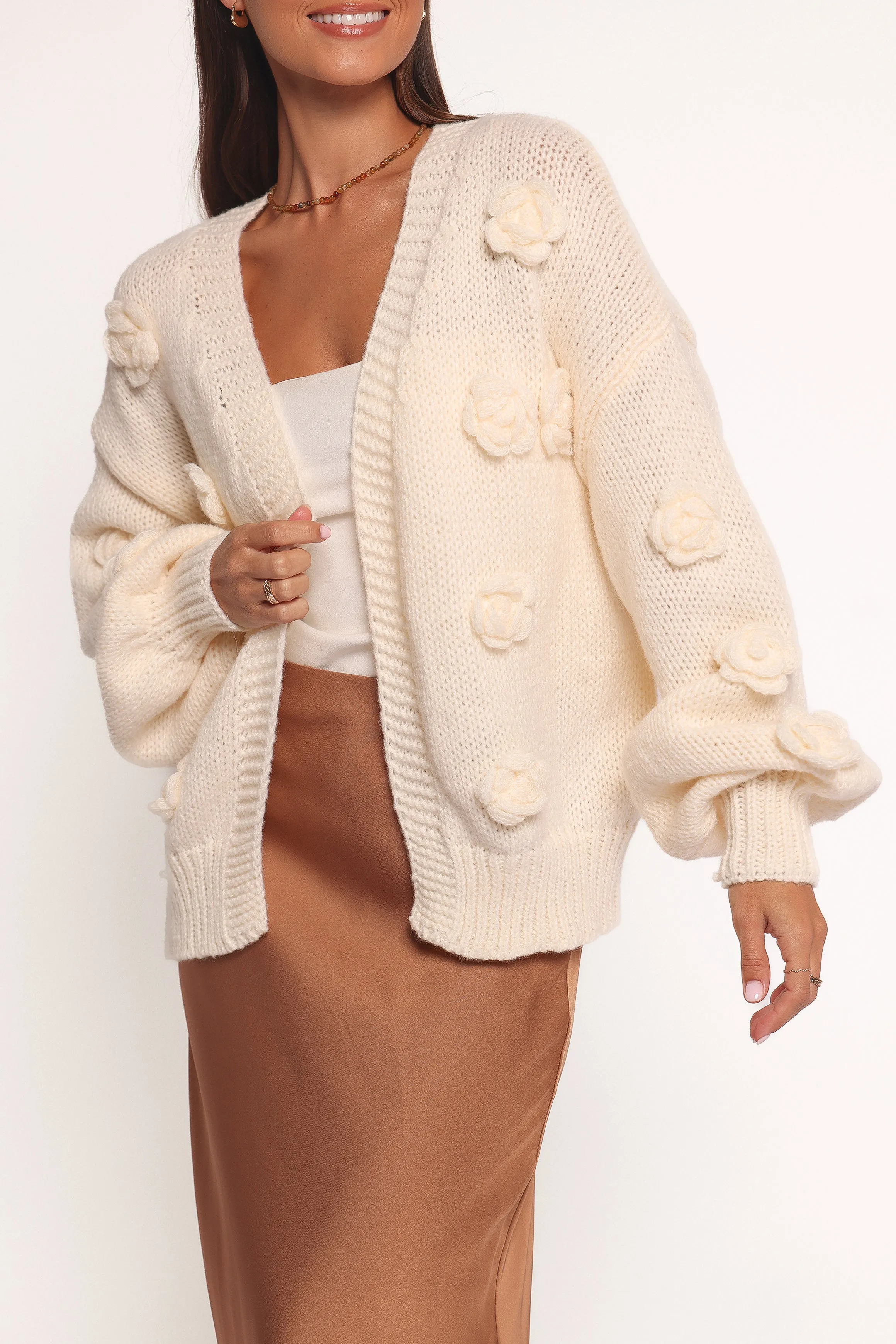 Doralee Rose Cardigan - Cream sold by Petal & Pup product image thumbnail 2