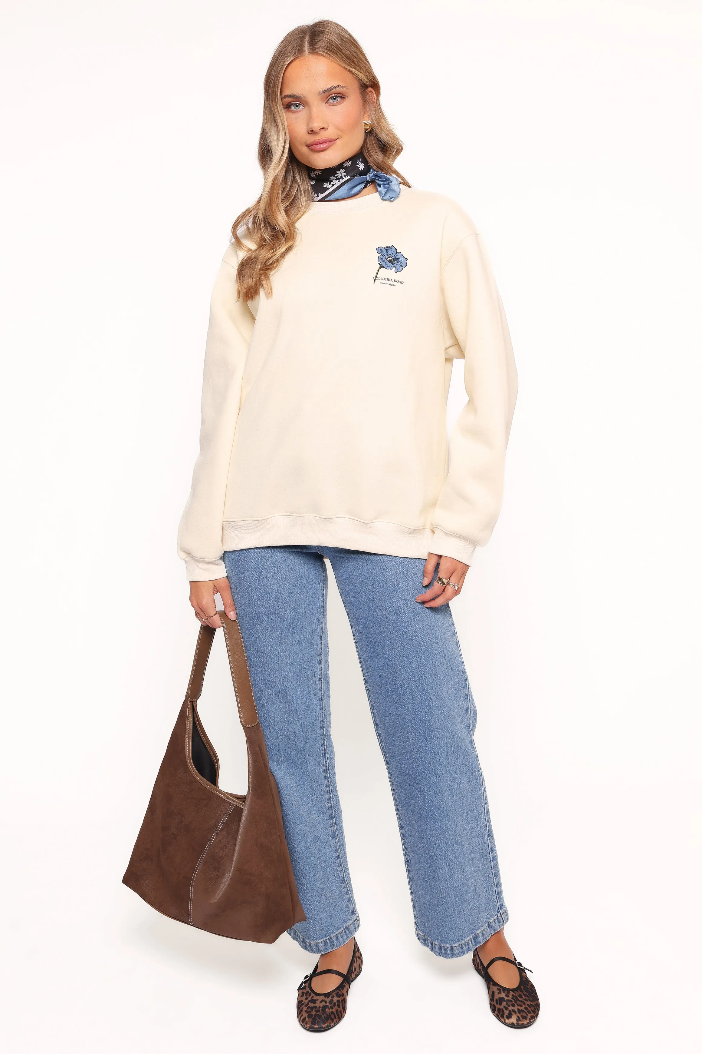 Flower Market Sweatshirt - Cream sold by Petal & Pup product image thumbnail 5