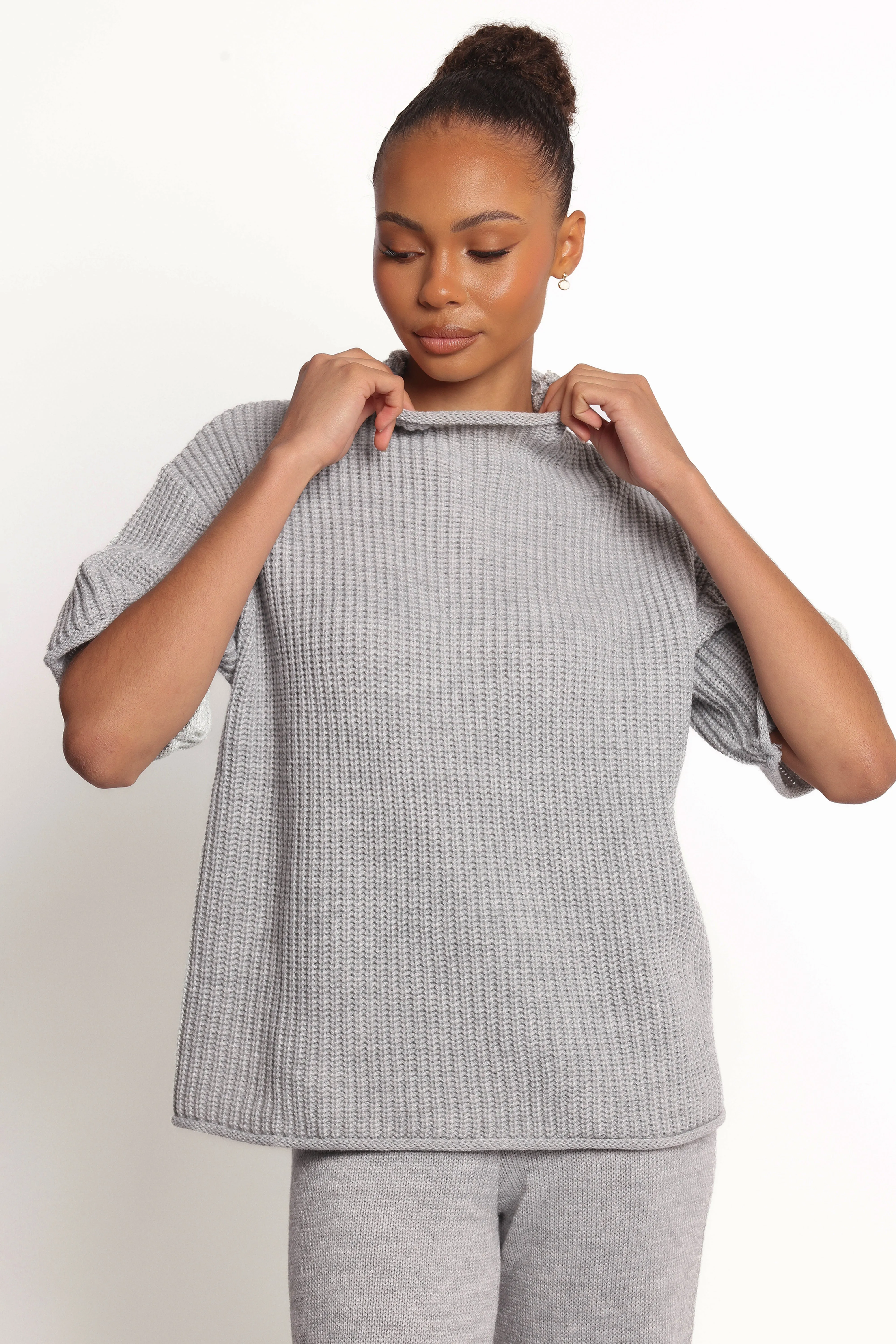 Remii Knit Pant Set - Grey sold by Petal & Pup product image thumbnail 2