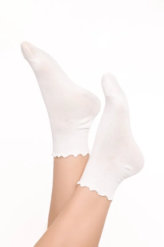 Sam Socks - White sold by Petal & Pup
