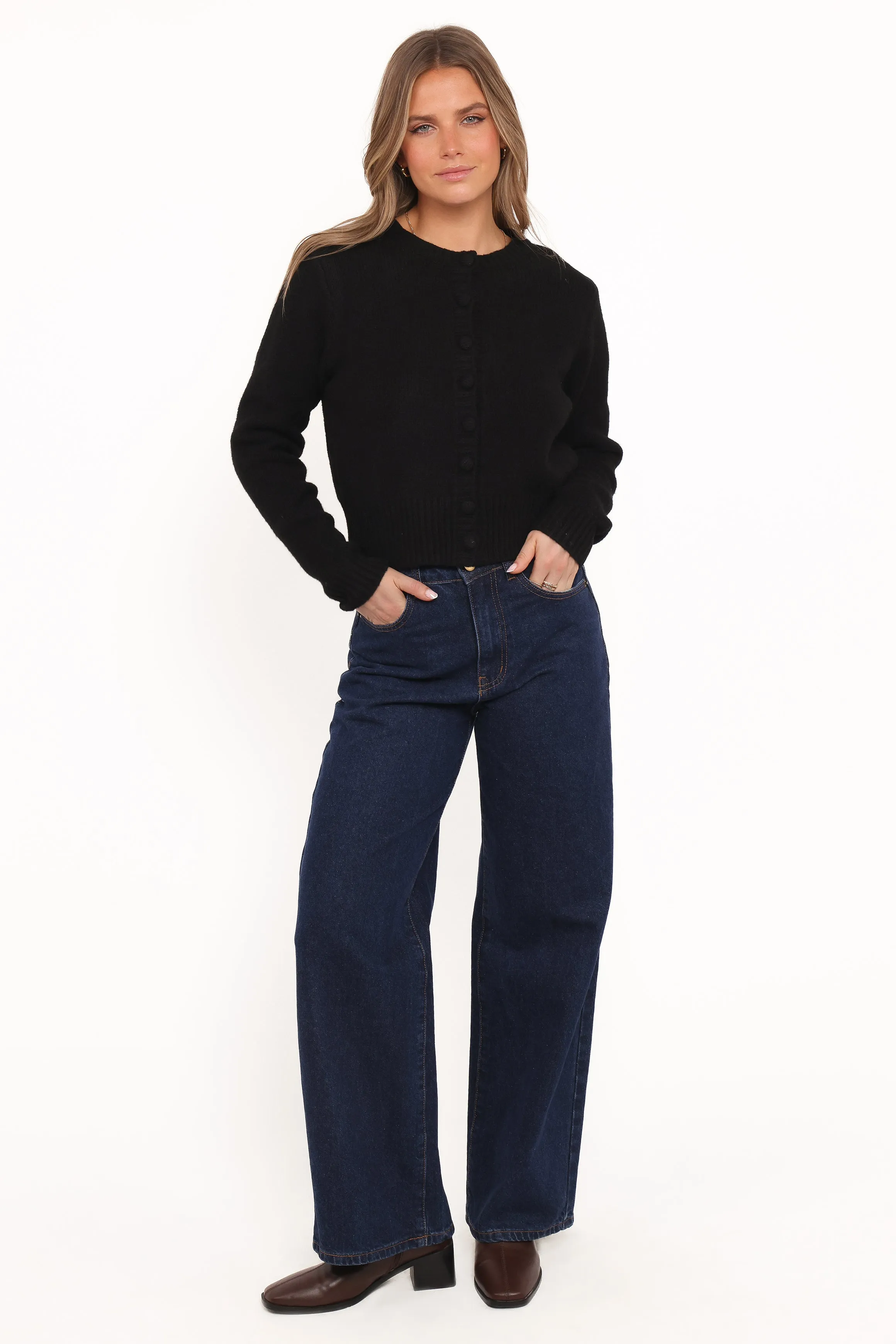 Kanie Knit Cardigan - Black sold by Petal & Pup product image thumbnail 5