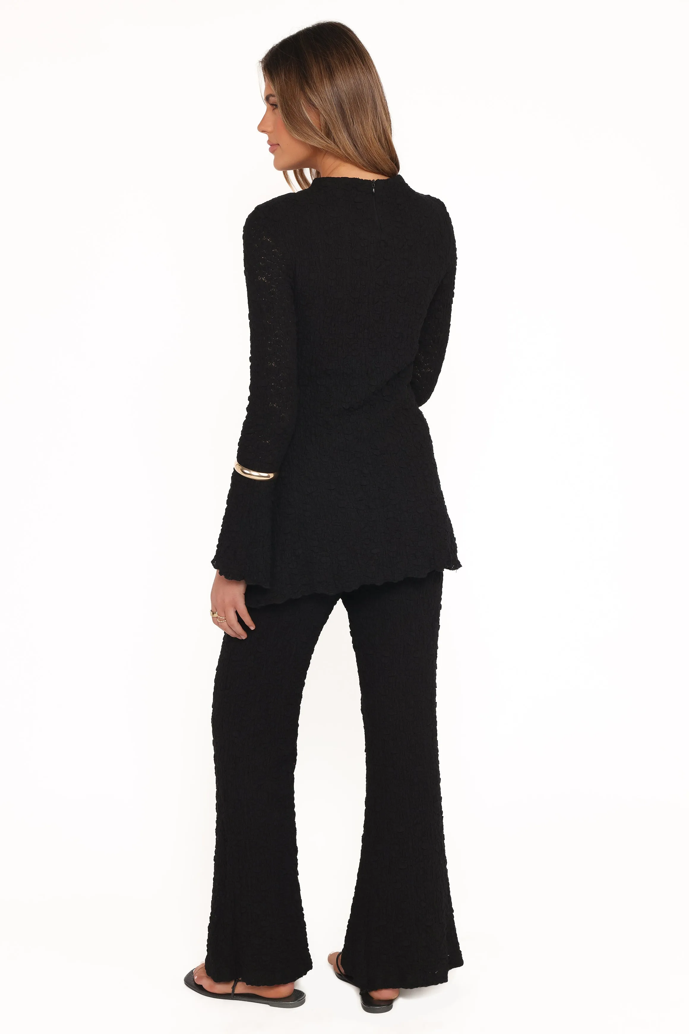 Gracie Lace Pant Set - Black sold by Petal & Pup product image thumbnail 4