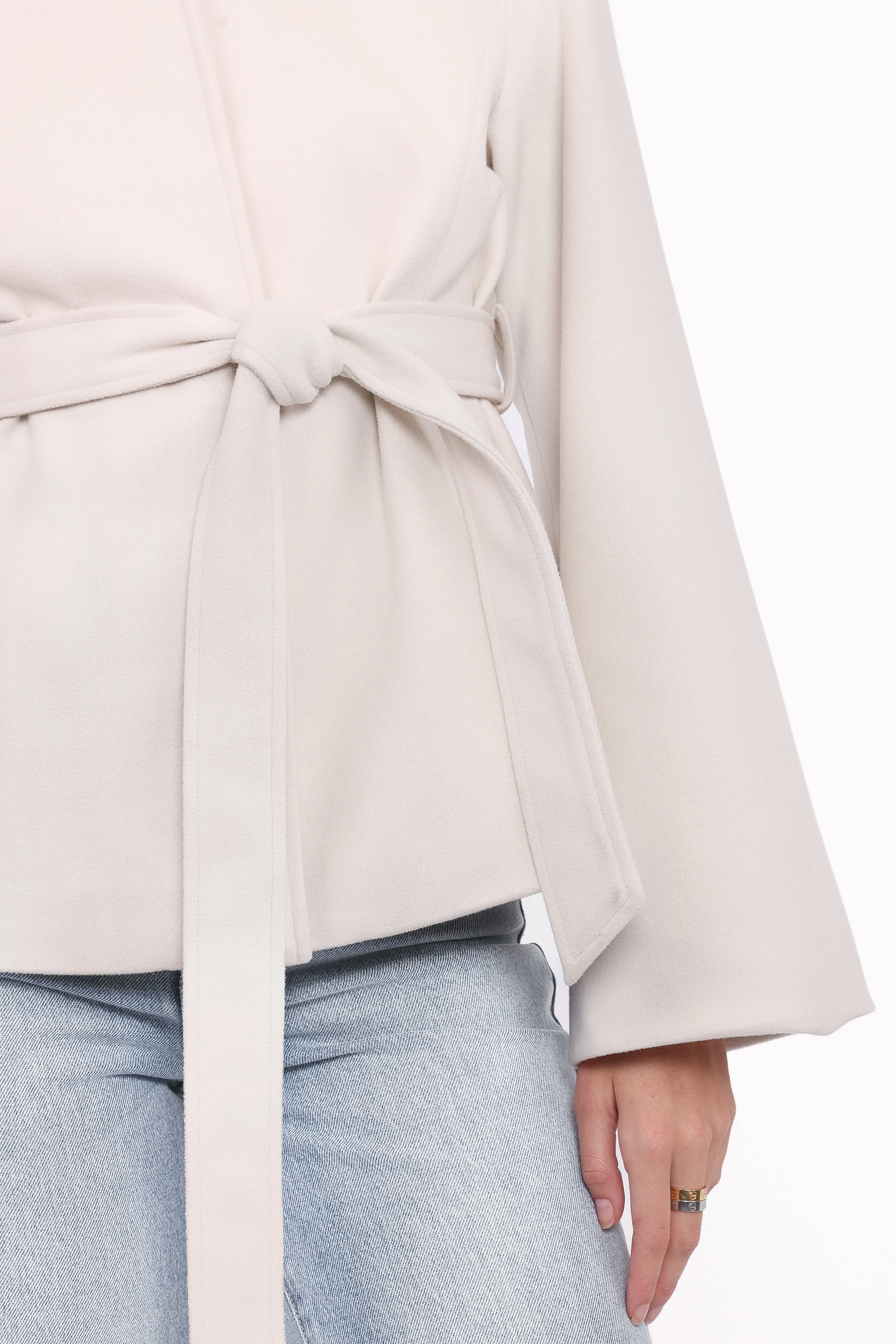 Halston Coat - Cream sold by Petal & Pup product image thumbnail 5