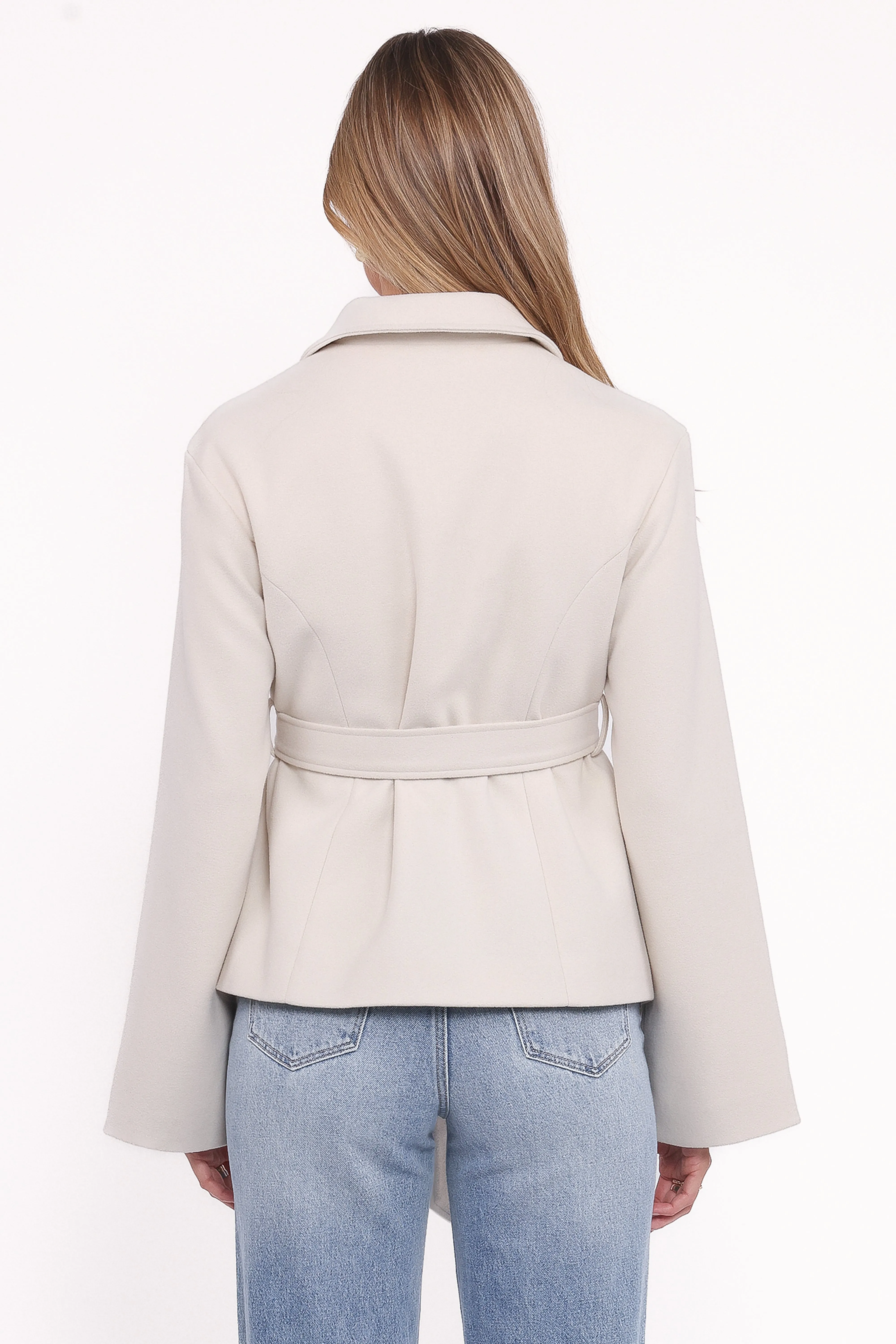 Halston Coat - Cream sold by Petal & Pup product image thumbnail 4
