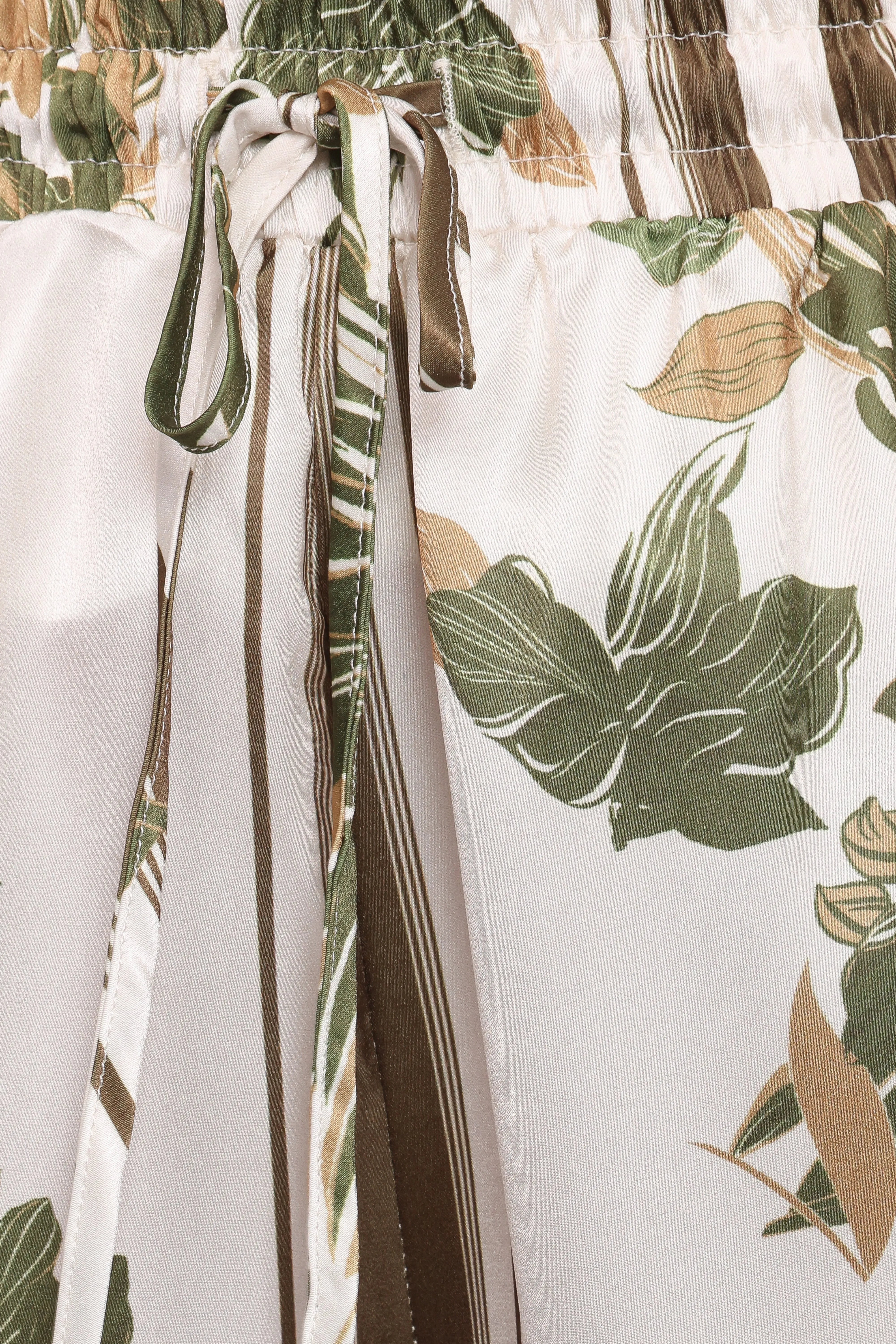 Lara Wide Leg Pants - Olive Print sold by Petal & Pup product image thumbnail 5