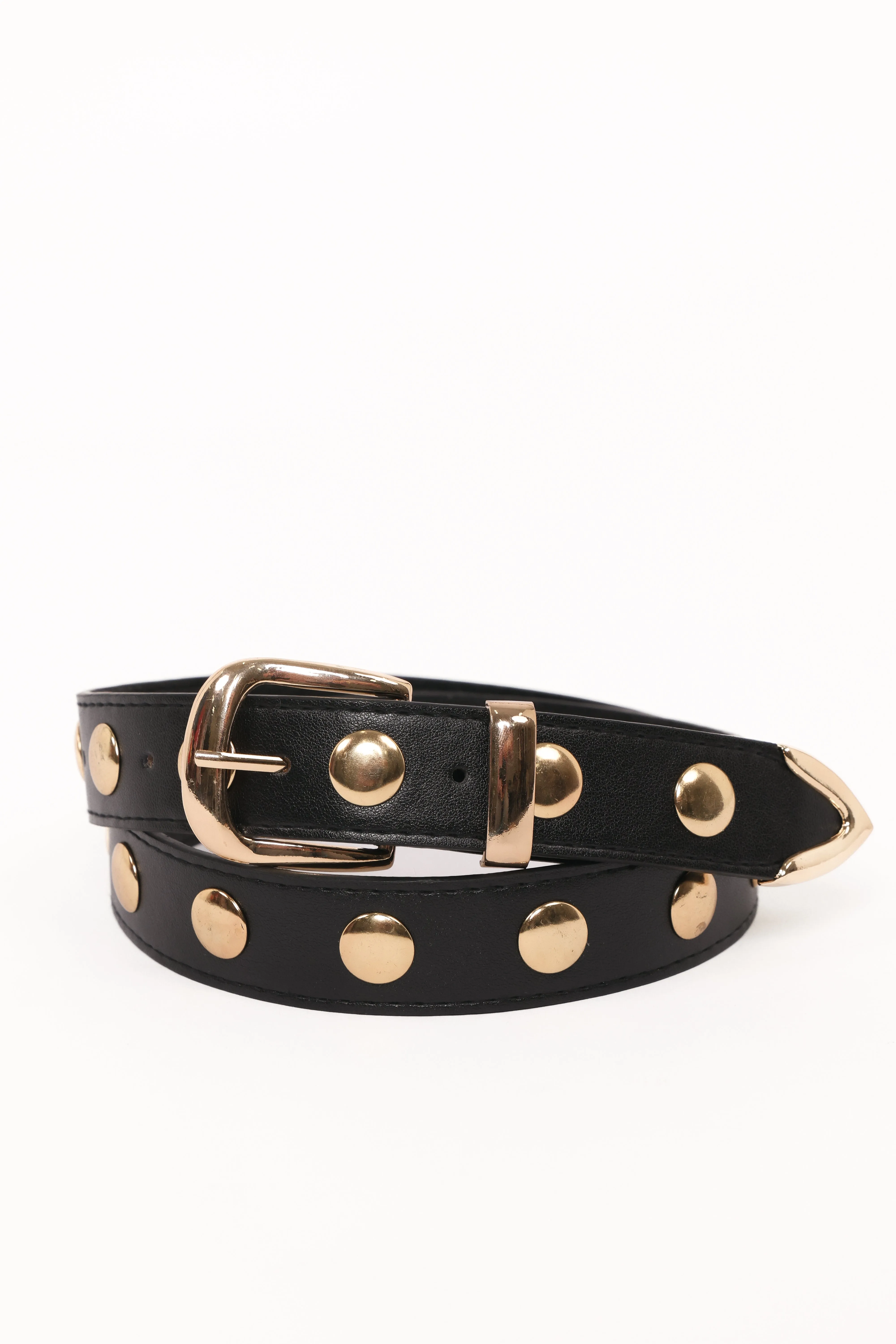 Dallas Studded Belt - Black sold by Petal & Pup product image thumbnail 5