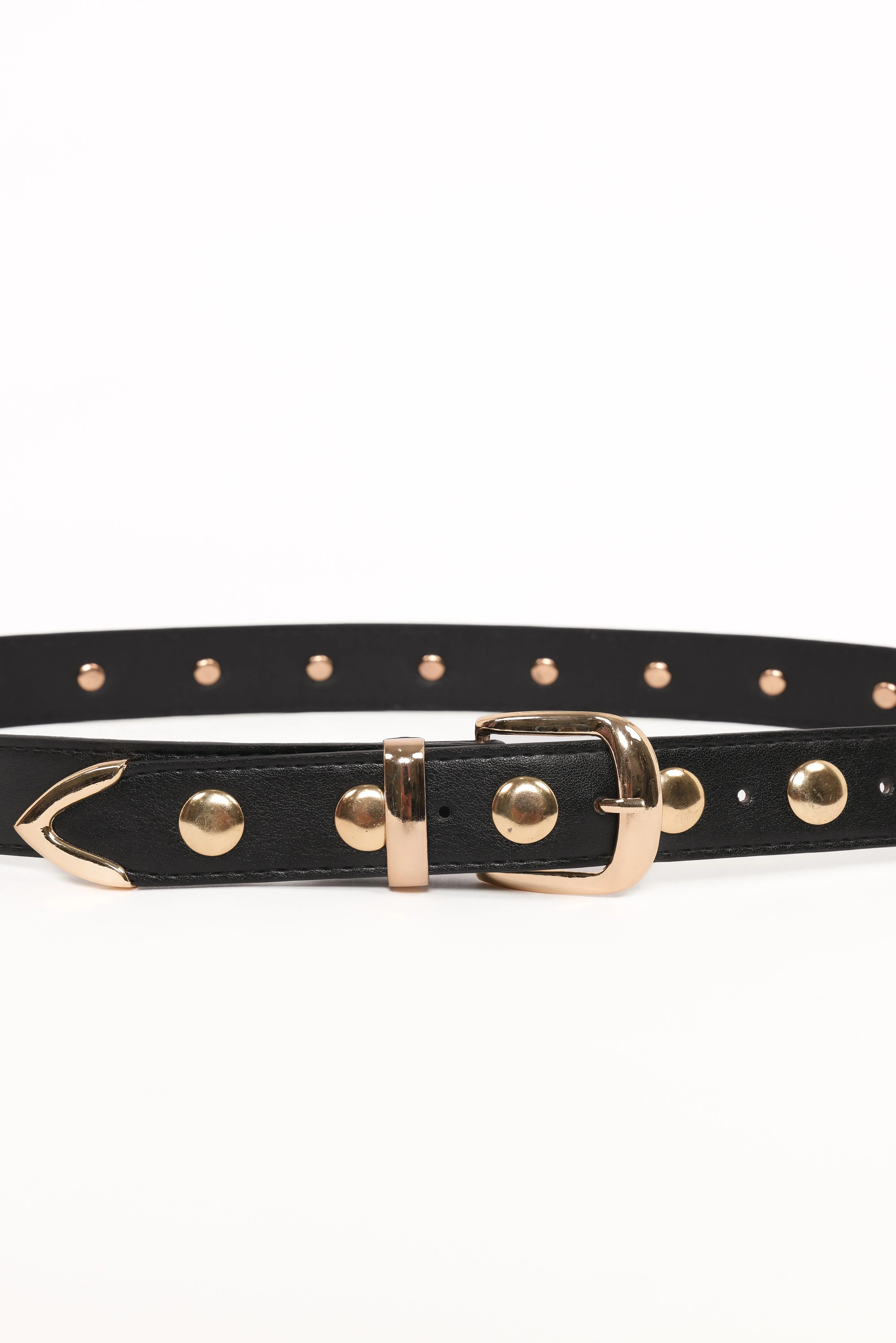 Dallas Studded Belt - Black sold by Petal & Pup product image thumbnail 3