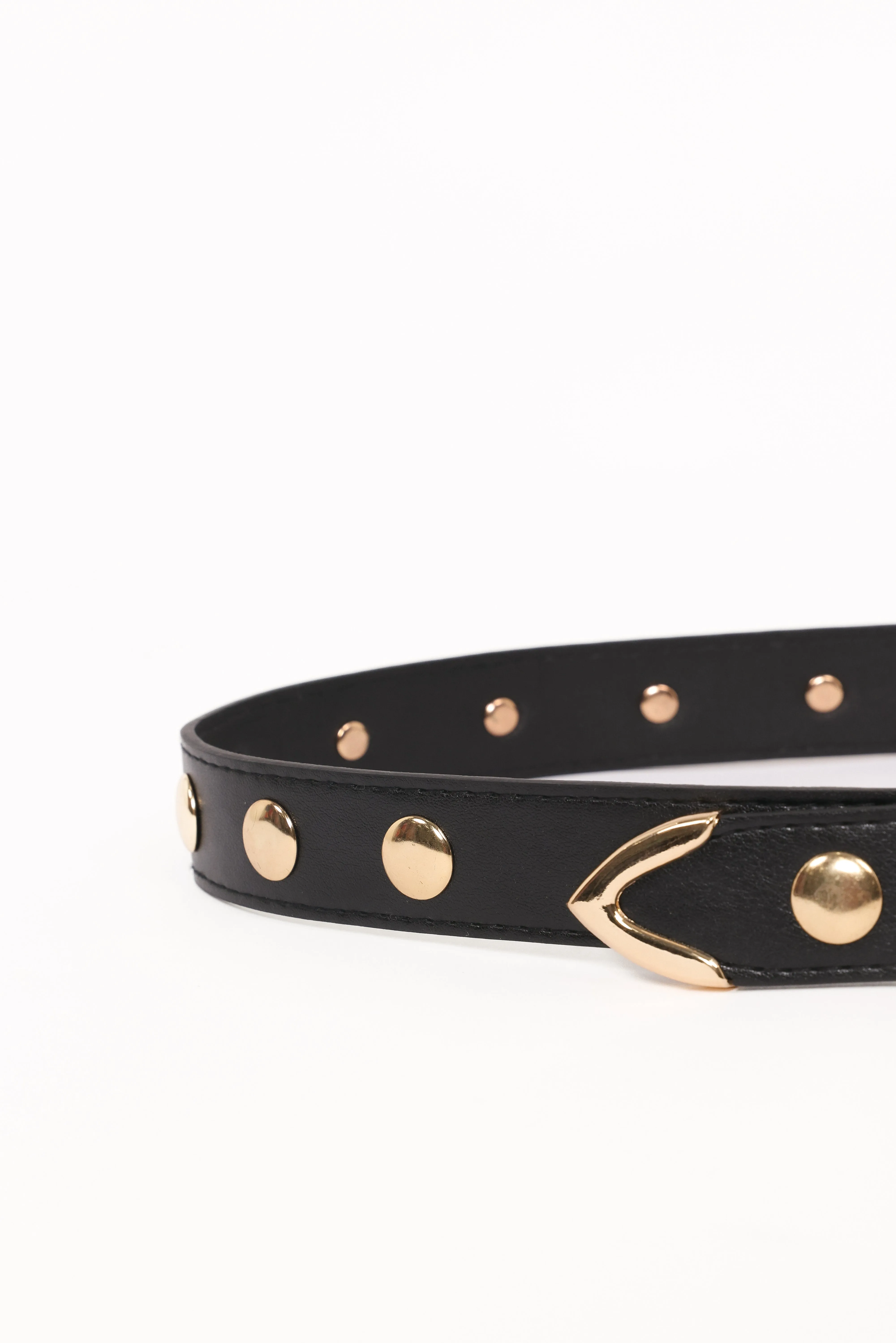 Dallas Studded Belt - Black sold by Petal & Pup product image thumbnail 4