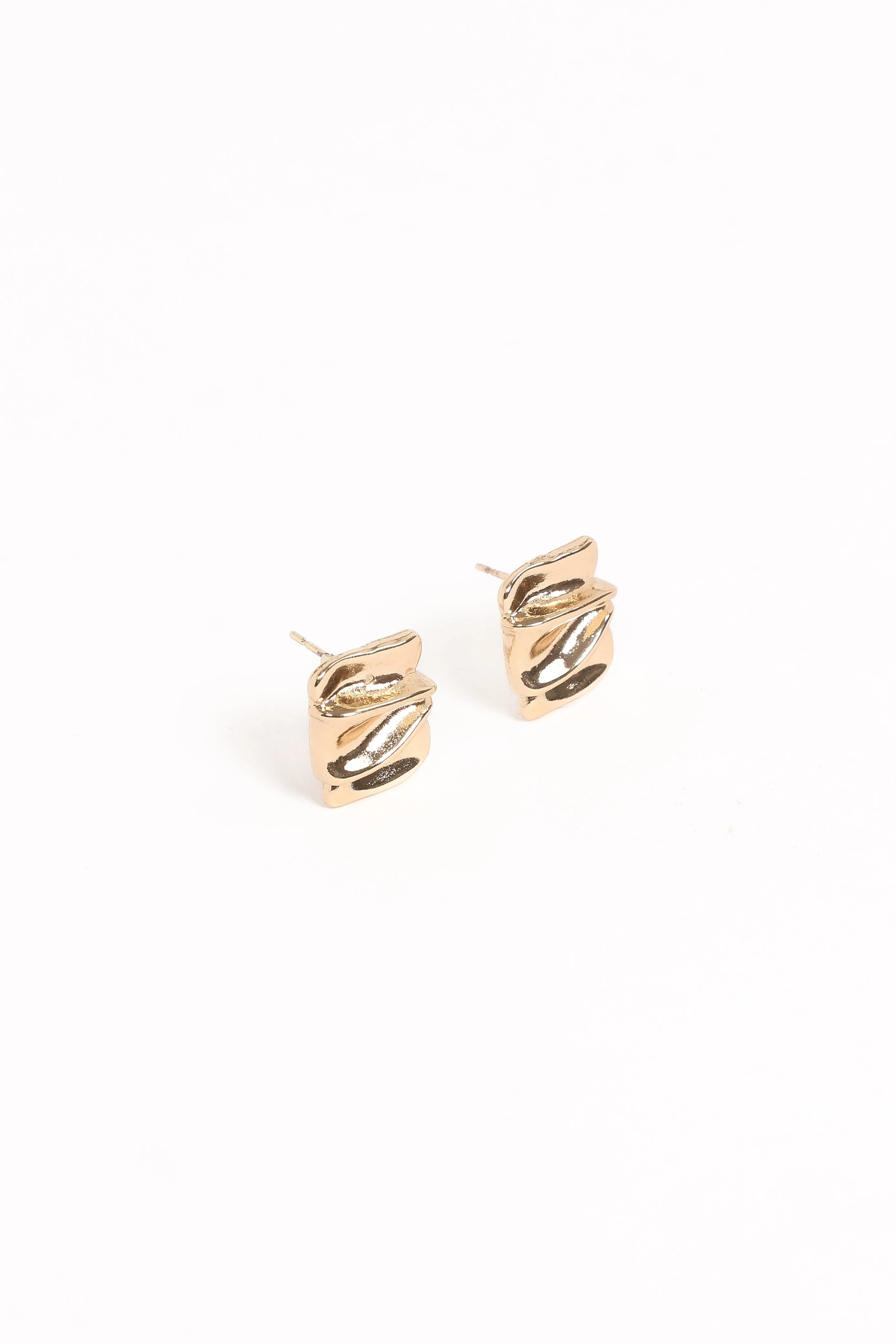 Uma Earrings - Gold sold by Petal & Pup product image thumbnail 4