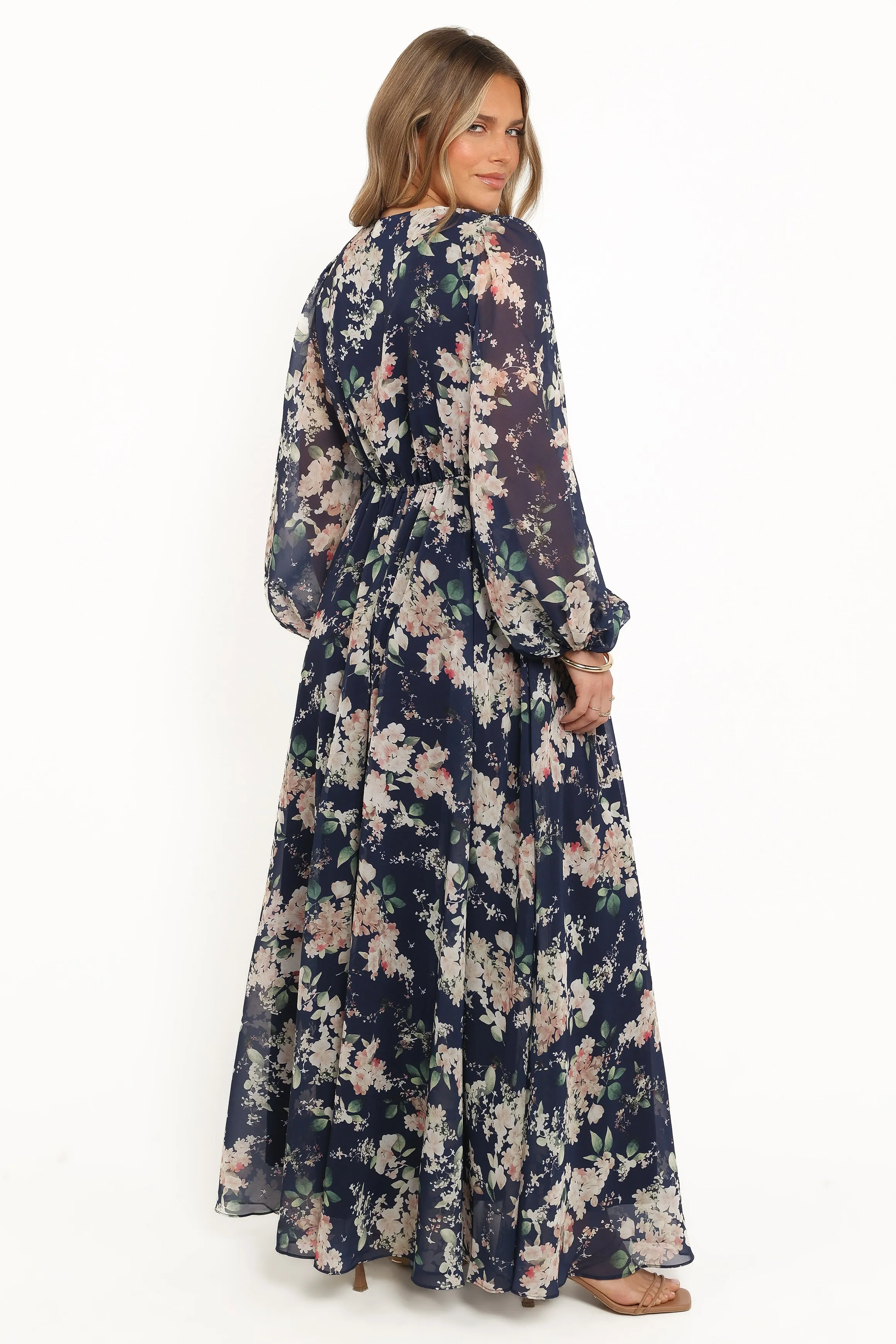 Anisa Maxi Dress - Navy Floral sold by Petal & Pup product image thumbnail 5