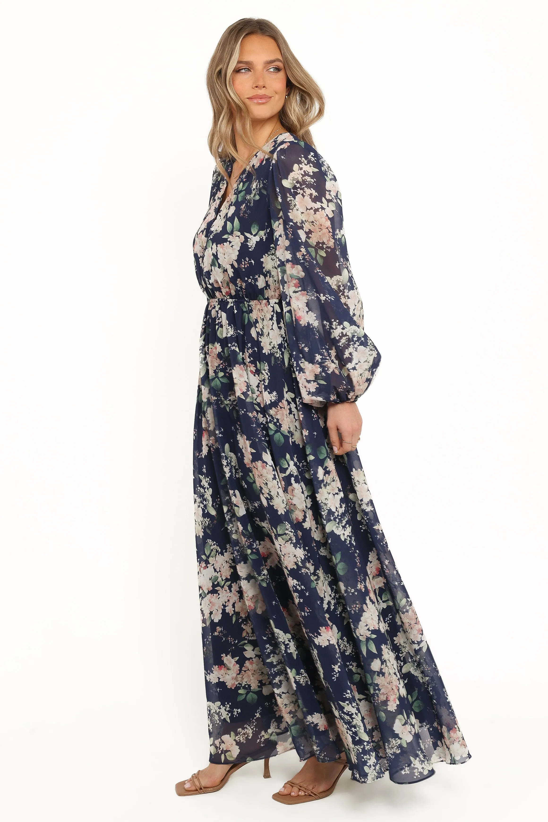 Anisa Maxi Dress - Navy Floral sold by Petal & Pup product image thumbnail 4