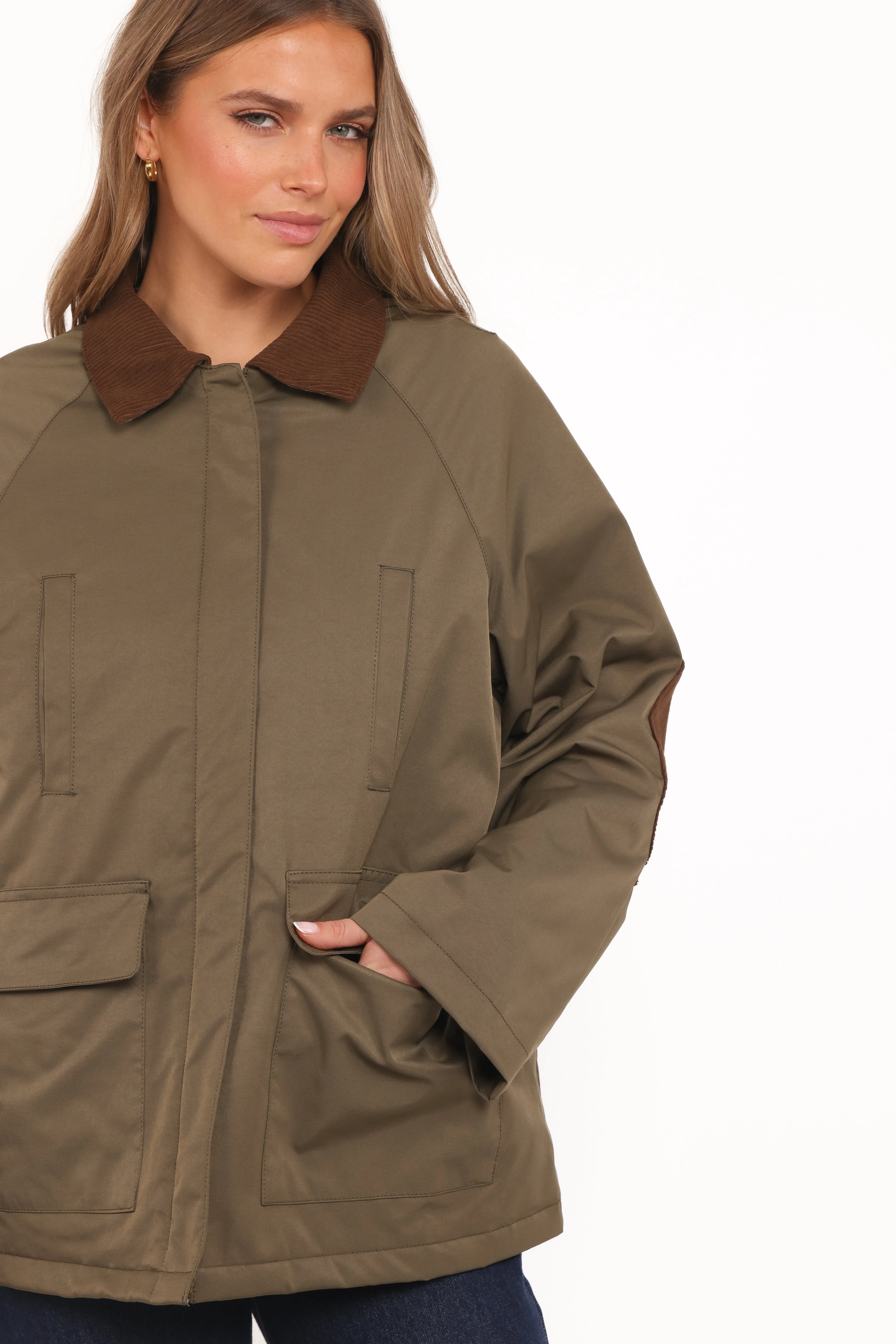 Hartley Barn Jacket - Olive sold by Petal & Pup product image thumbnail 3