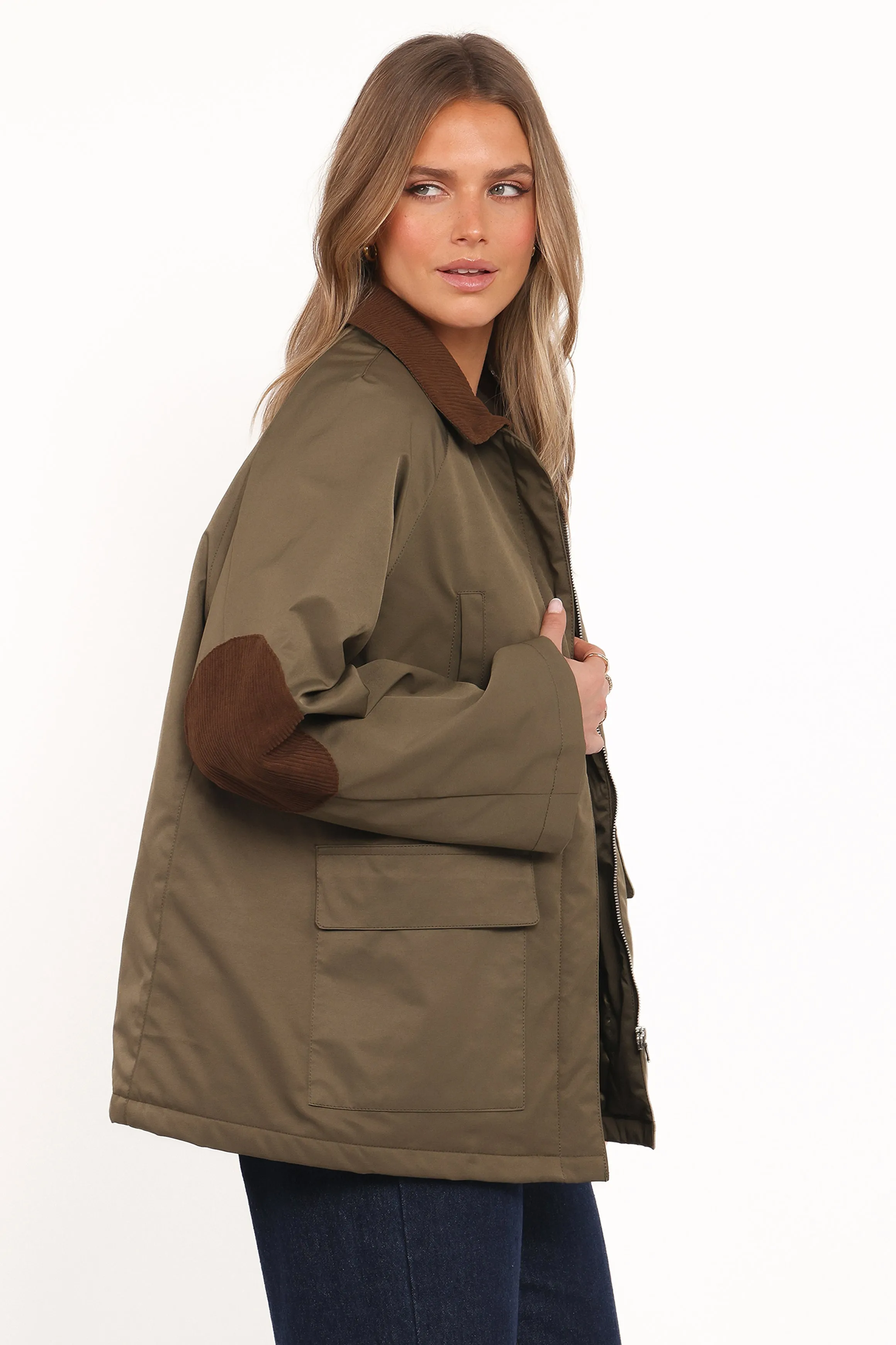 Hartley Barn Jacket - Olive sold by Petal & Pup product image thumbnail 5
