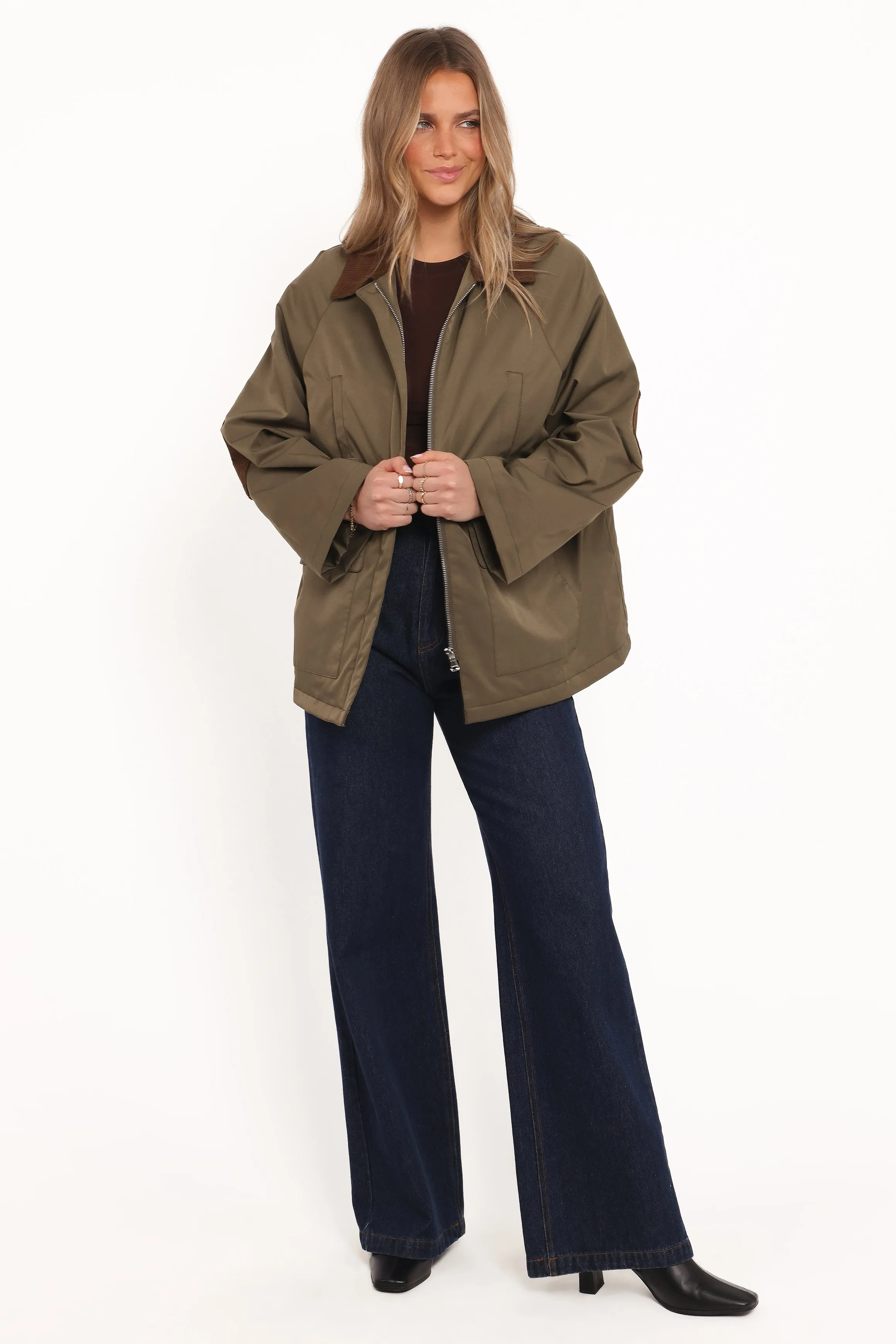 Hartley Barn Jacket - Olive sold by Petal & Pup product image thumbnail 4