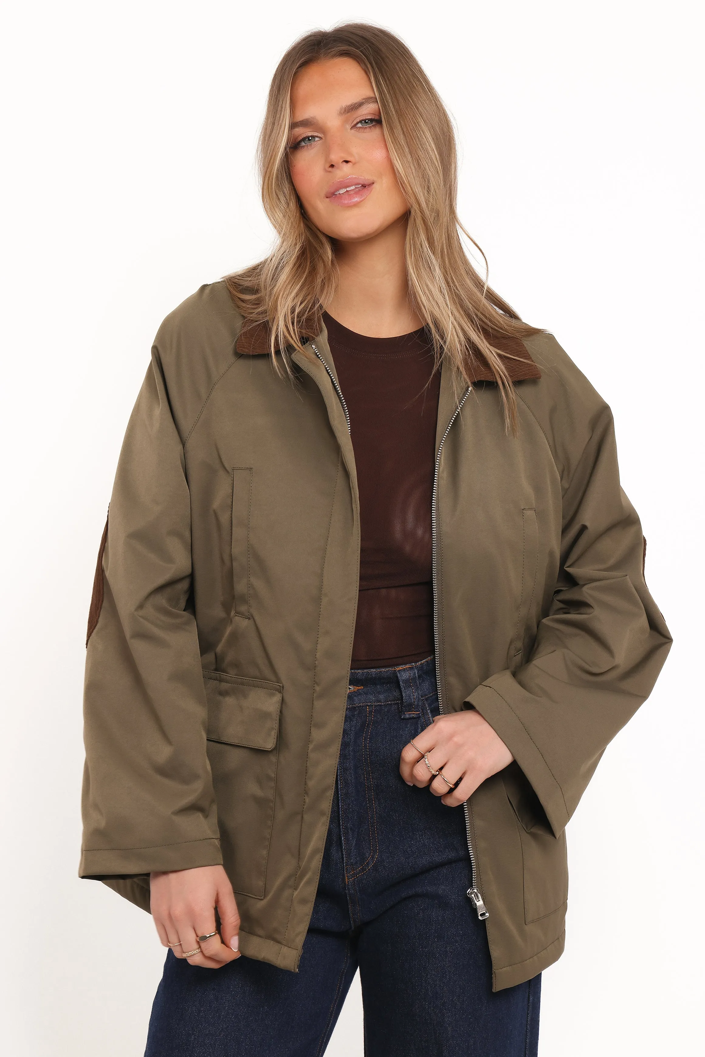 Hartley Barn Jacket - Olive sold by Petal & Pup product image thumbnail 2