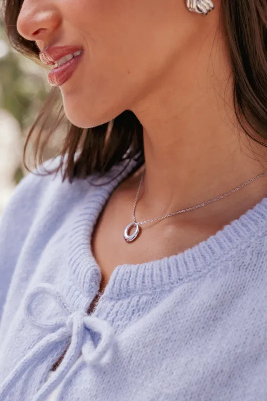 Tyra Necklace - Silver sold by Petal & Pup