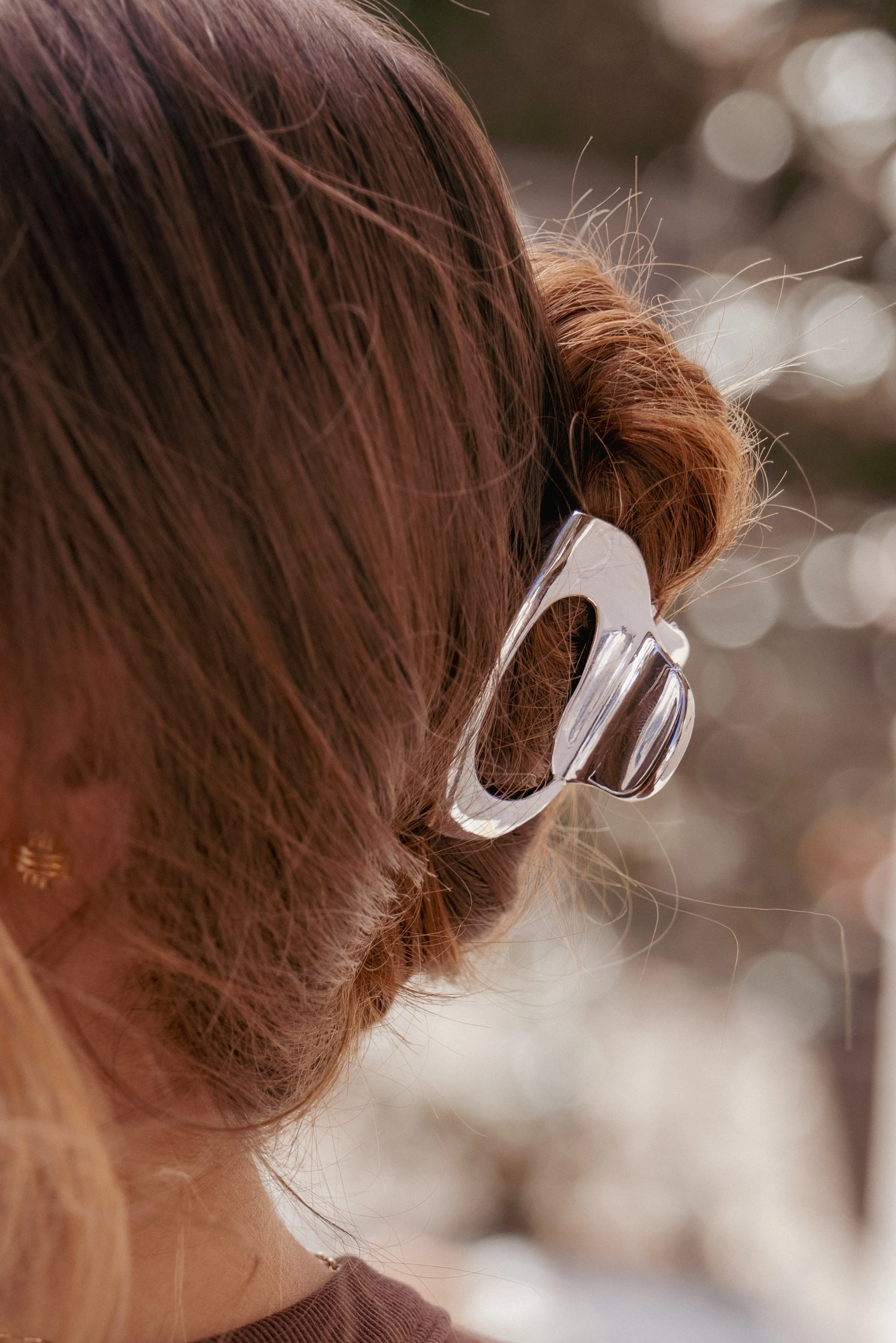 Ramona Hairclip - Silver sold by Petal & Pup product image thumbnail 4