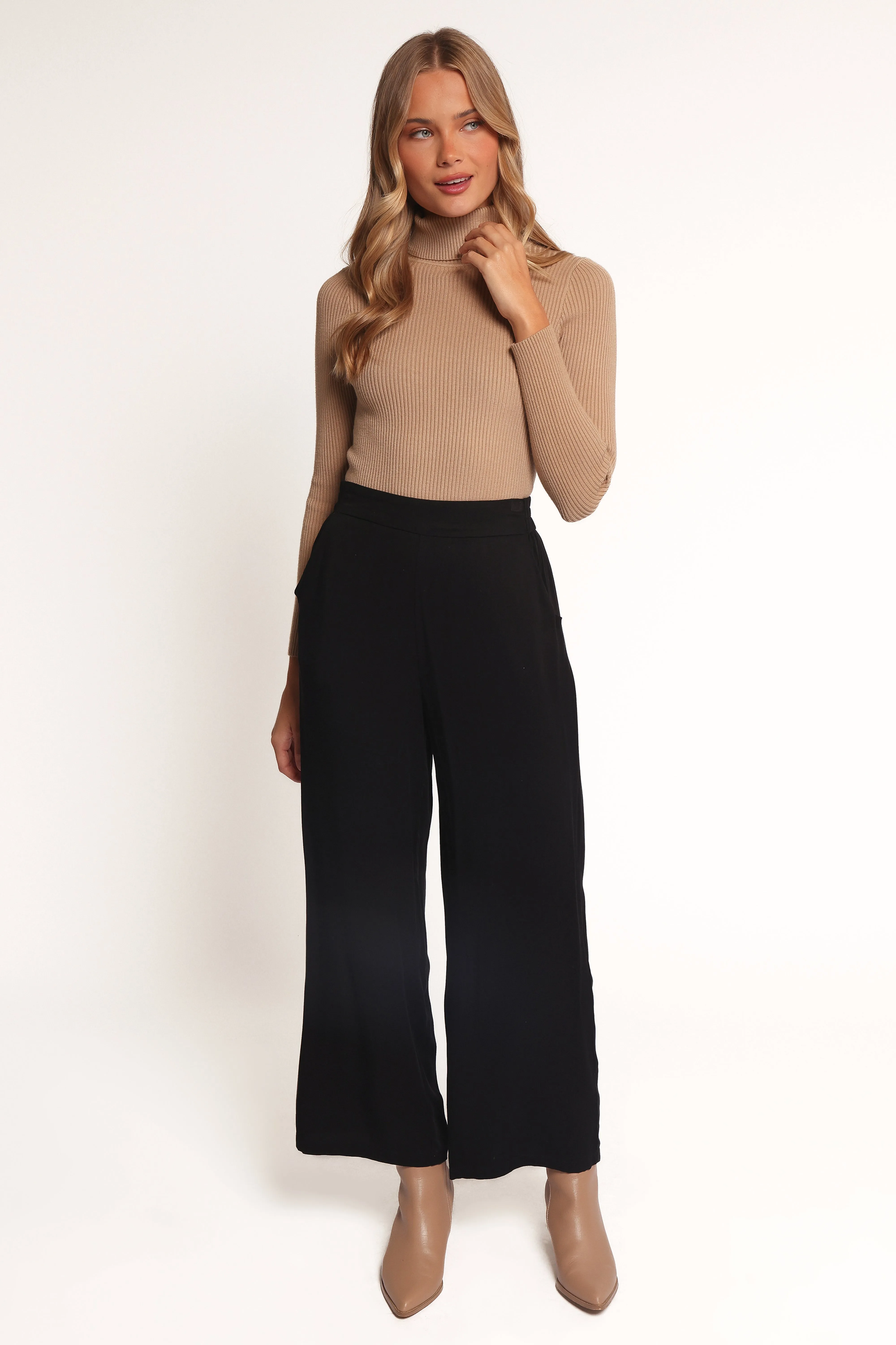 Rissa Wide Leg Pant - Black sold by Petal & Pup product image thumbnail 5