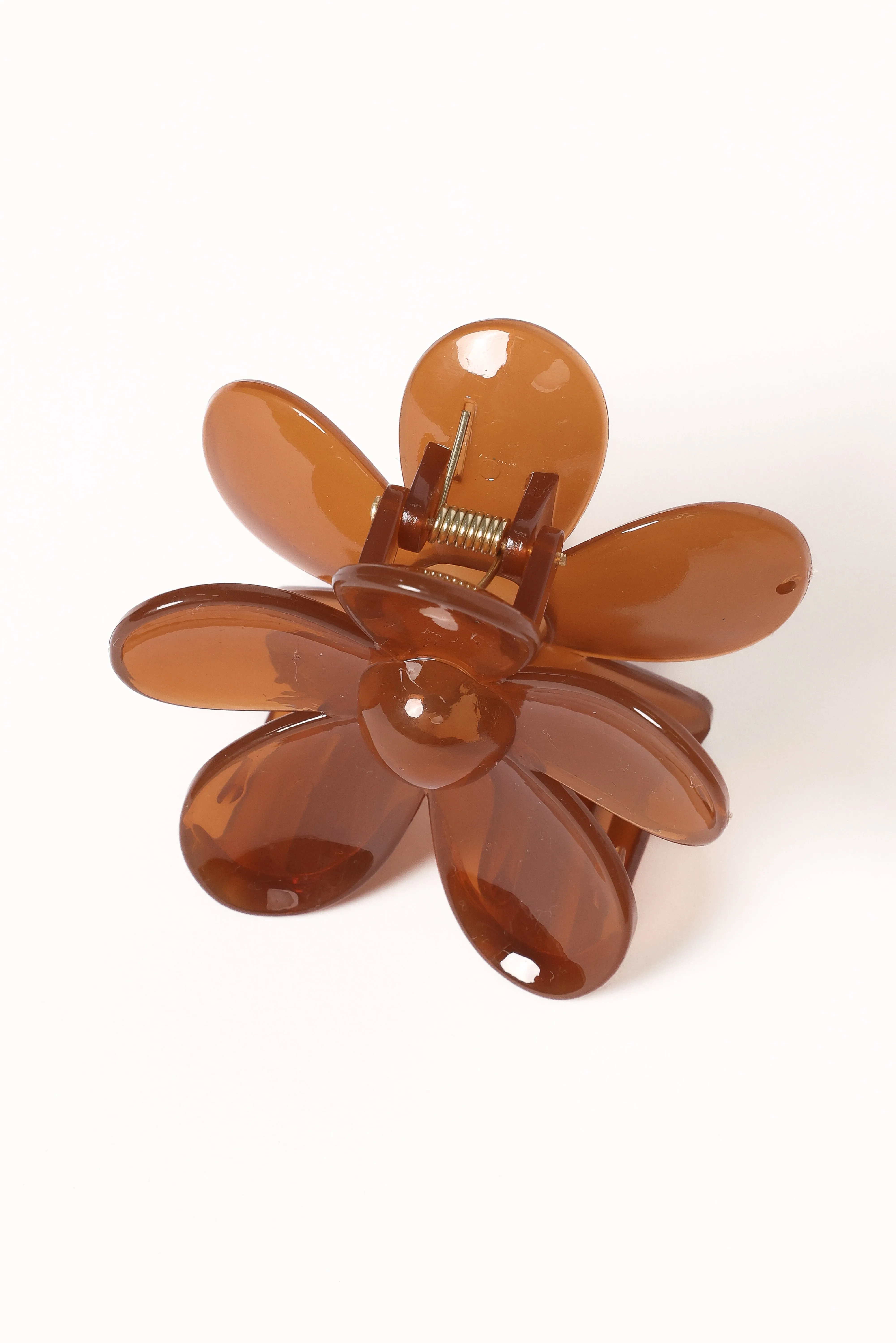 Leona Flower Clip - Brown sold by Petal & Pup product image thumbnail 3