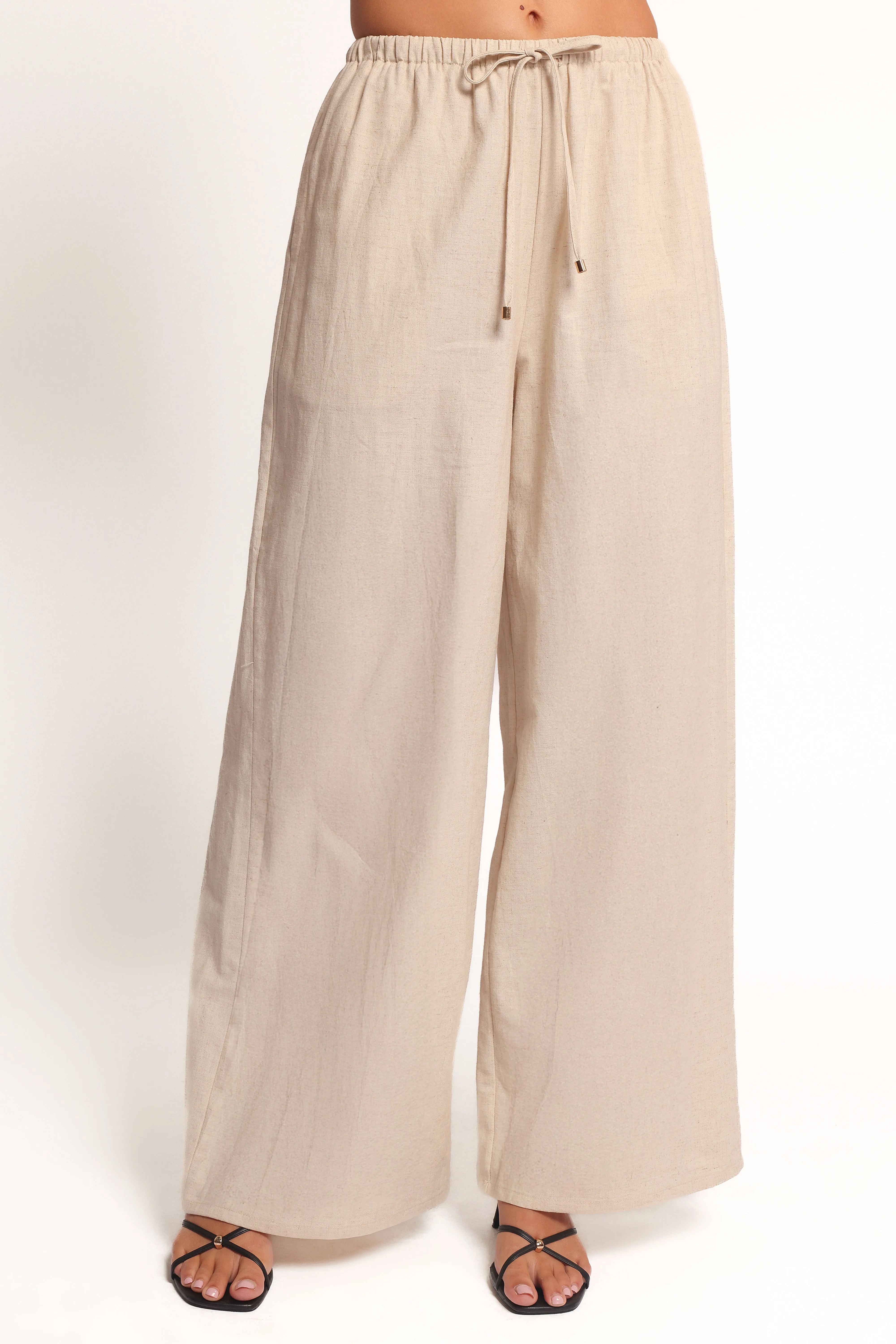 Trula Wide Leg Pant - Oatmeal sold by Petal & Pup product image thumbnail 3