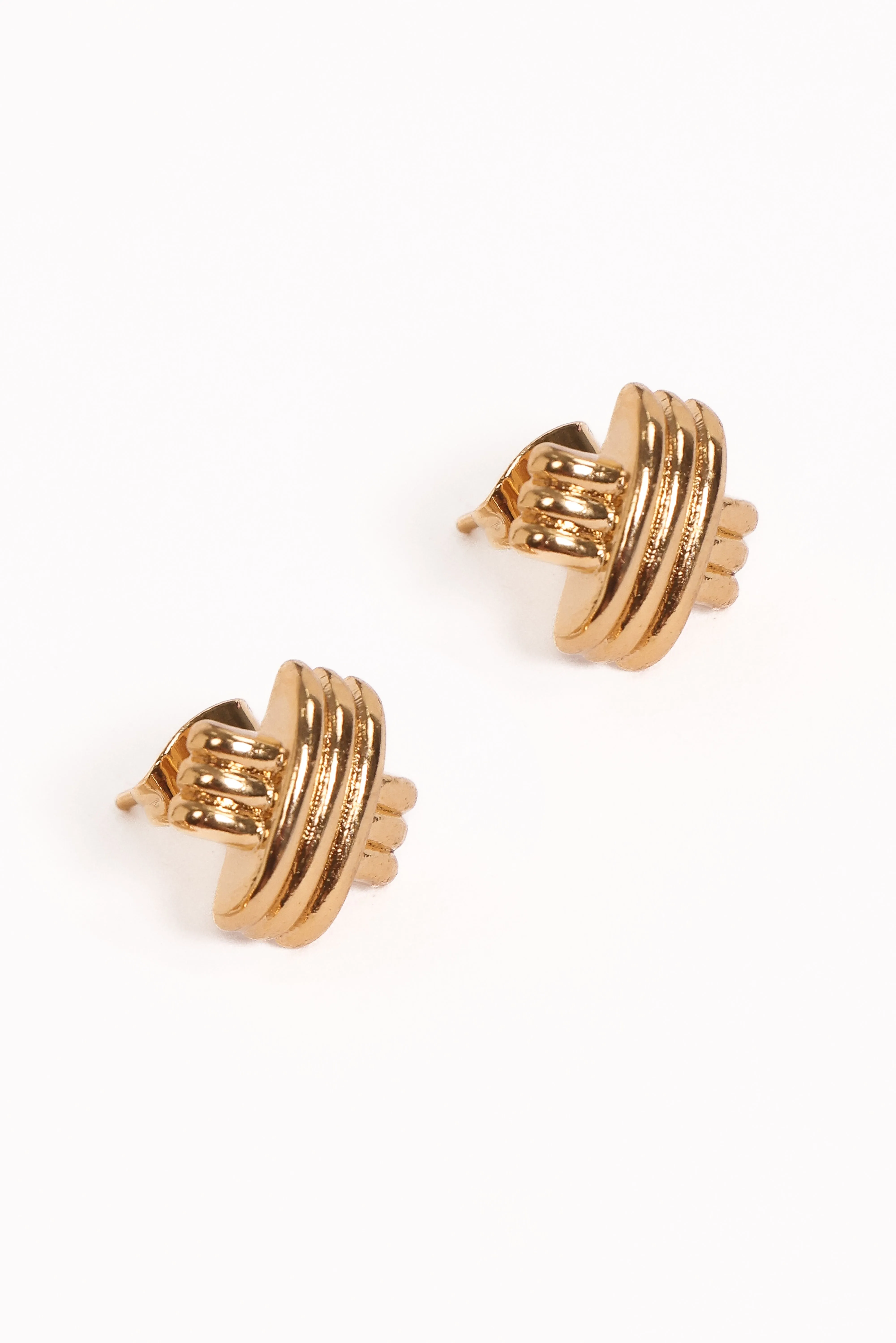 Lorna Earrings - Gold sold by Petal & Pup product image thumbnail 4