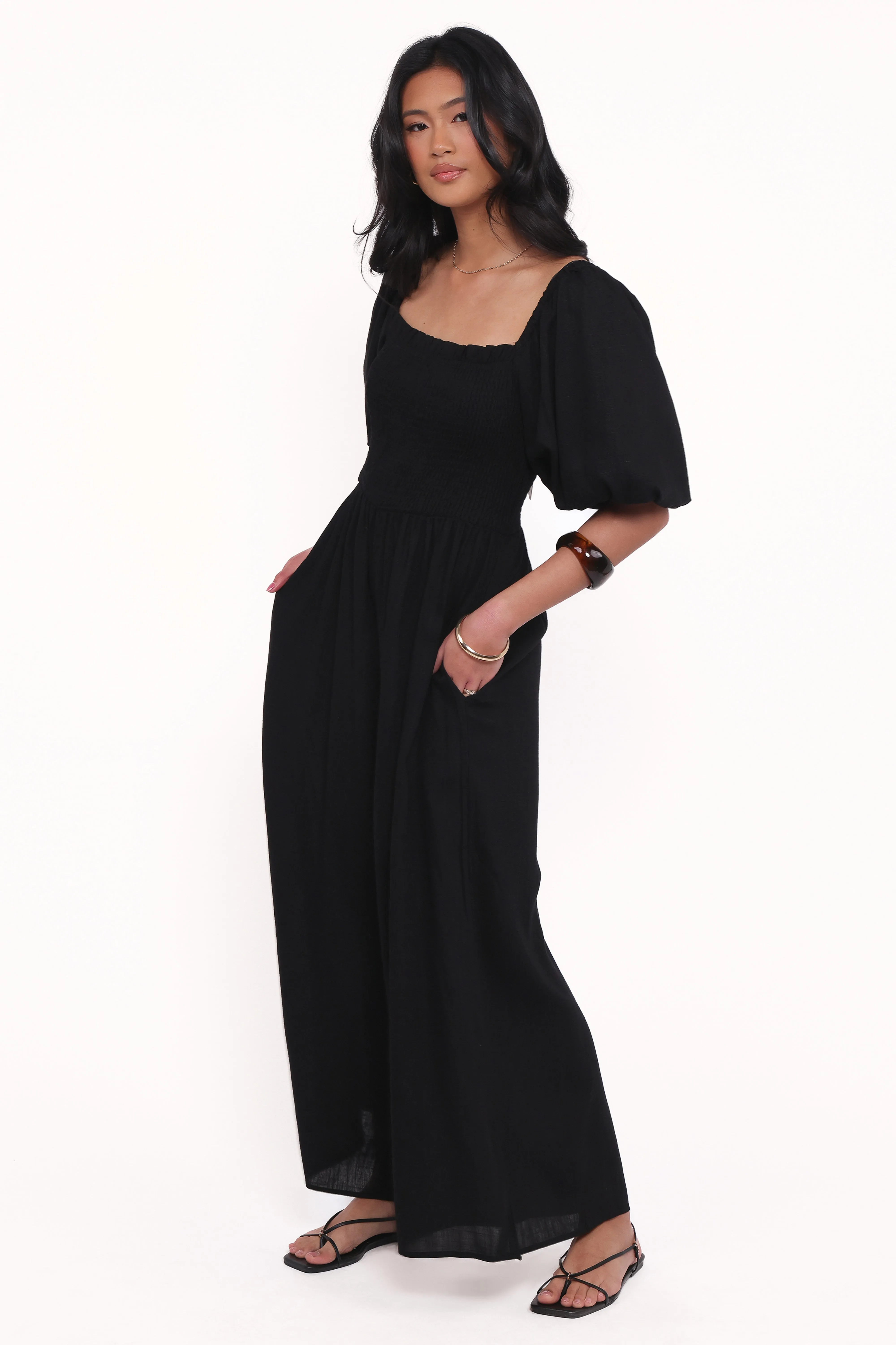 Ebony Jumpsuit - Black sold by Petal & Pup product image thumbnail 3