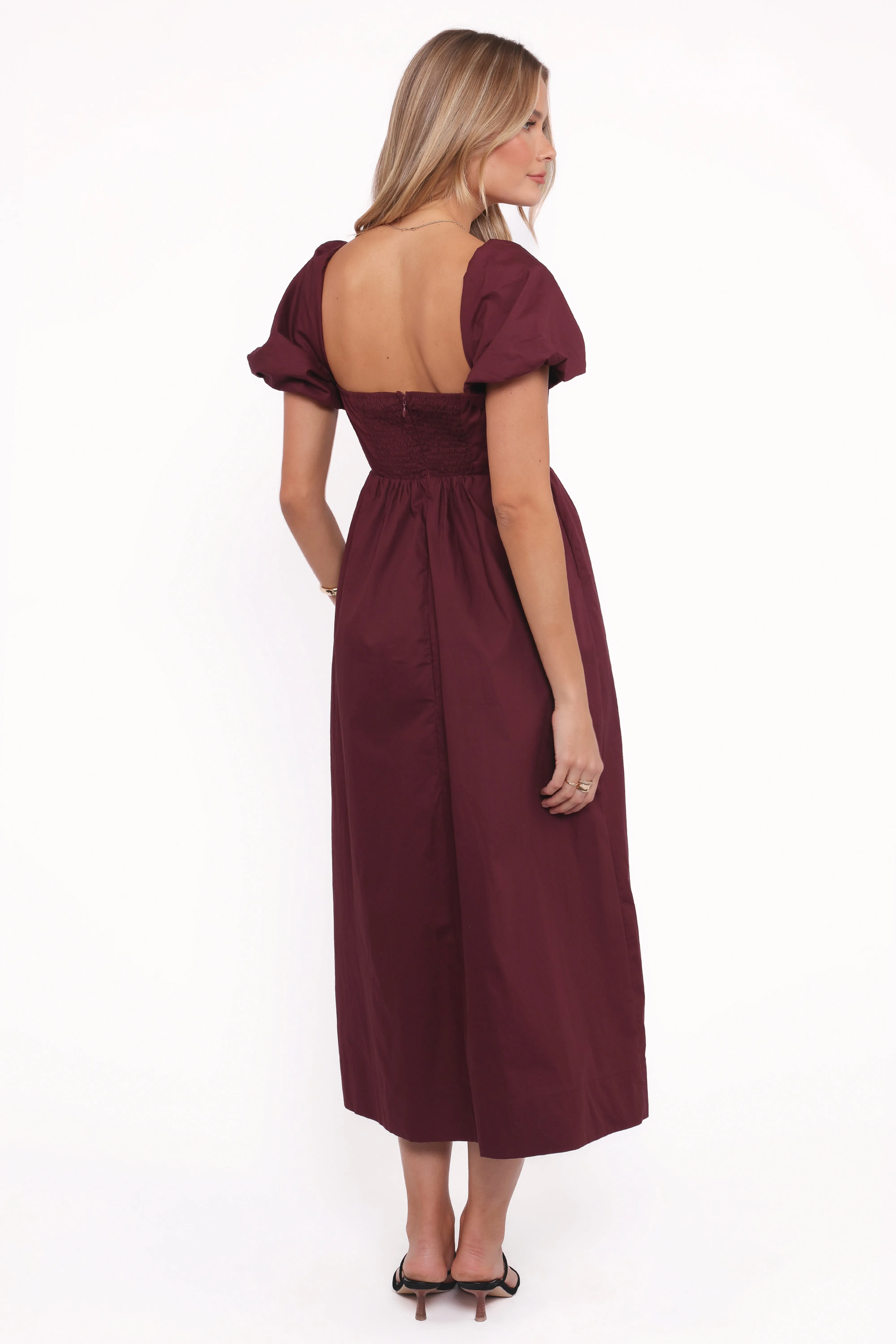 Remira Midi Dress - Cherry sold by Petal & Pup product image thumbnail 4