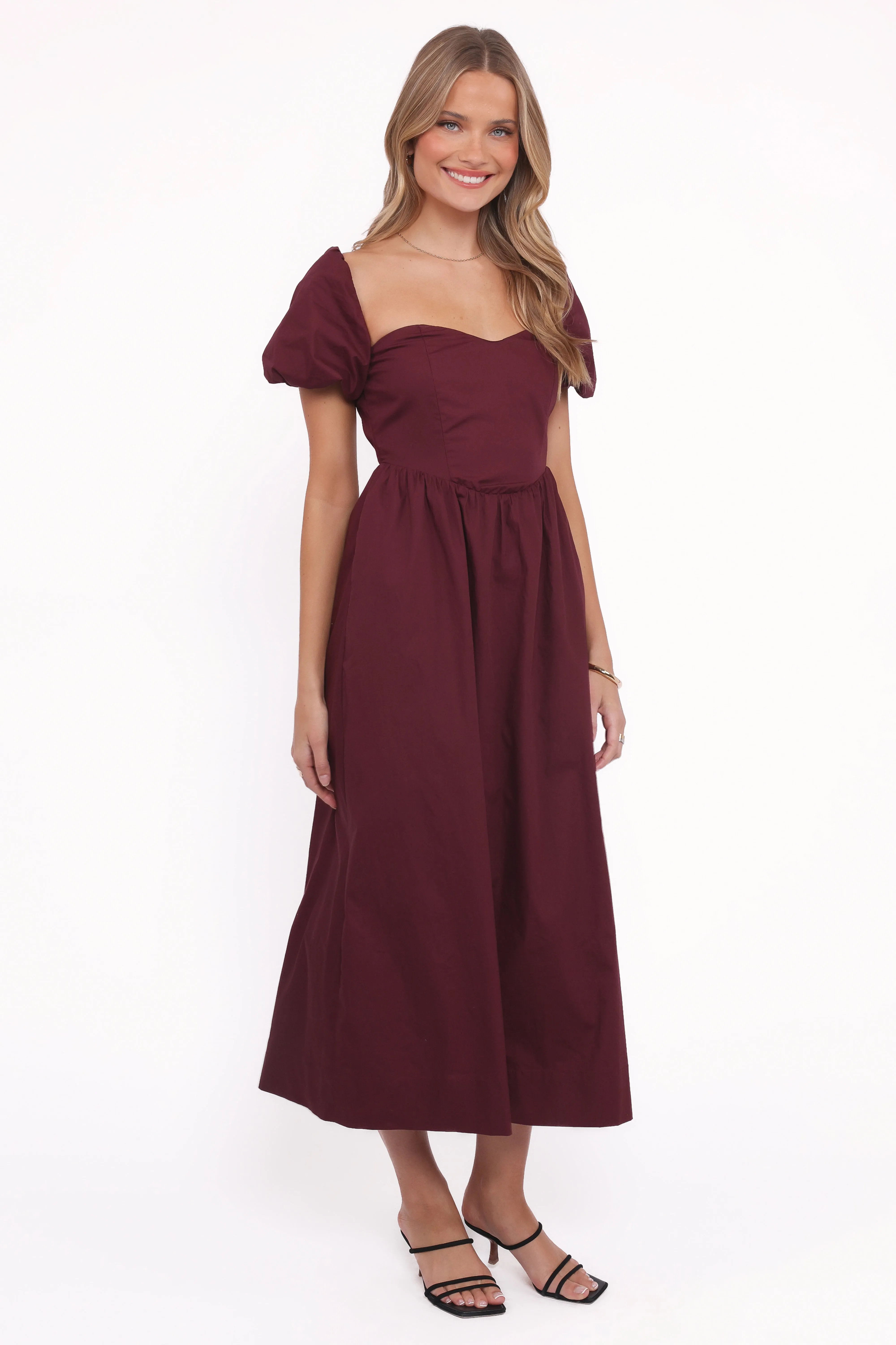 Remira Midi Dress - Cherry sold by Petal & Pup product image thumbnail 3
