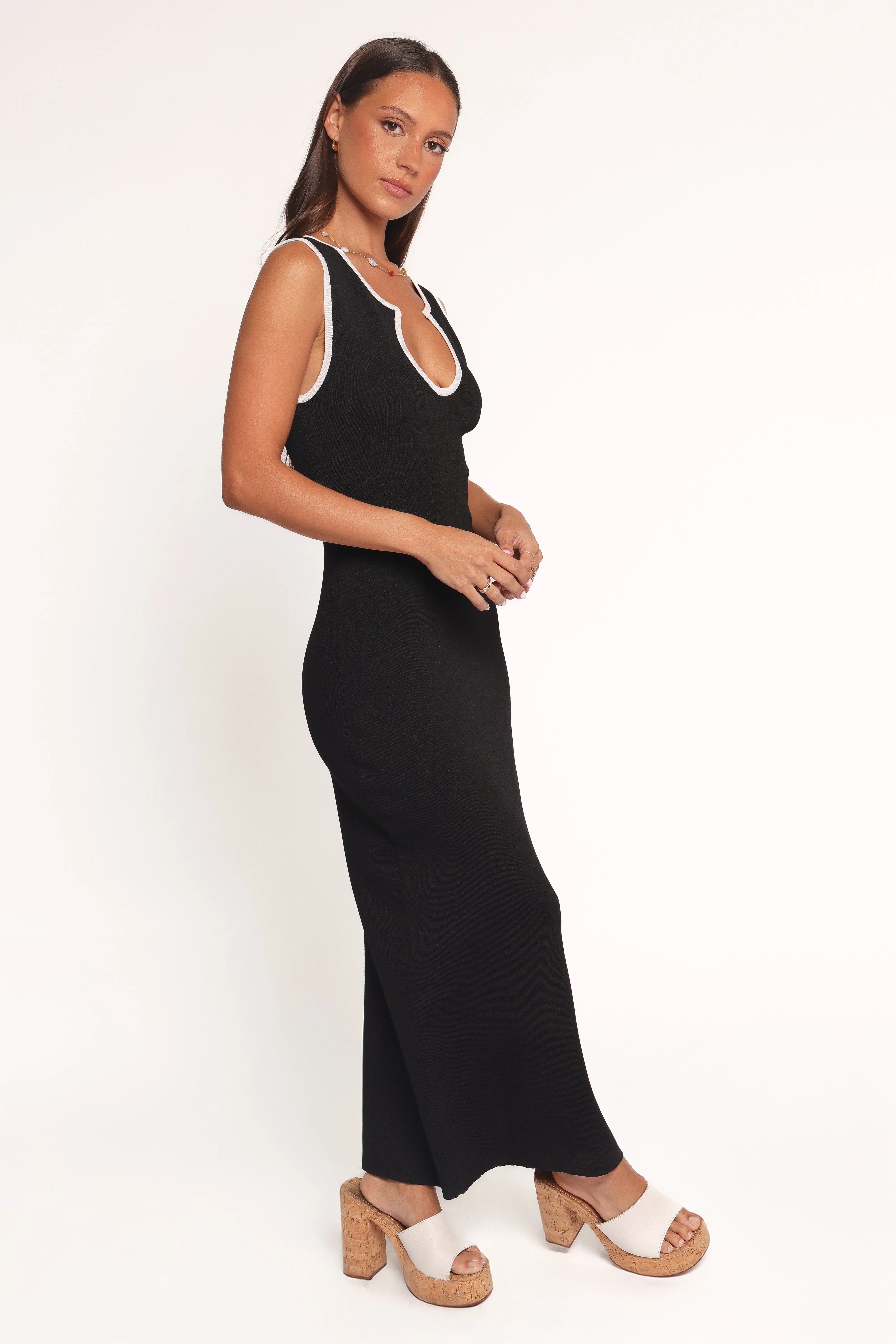 Umi Midi Dress - Black sold by Petal & Pup product image thumbnail 2
