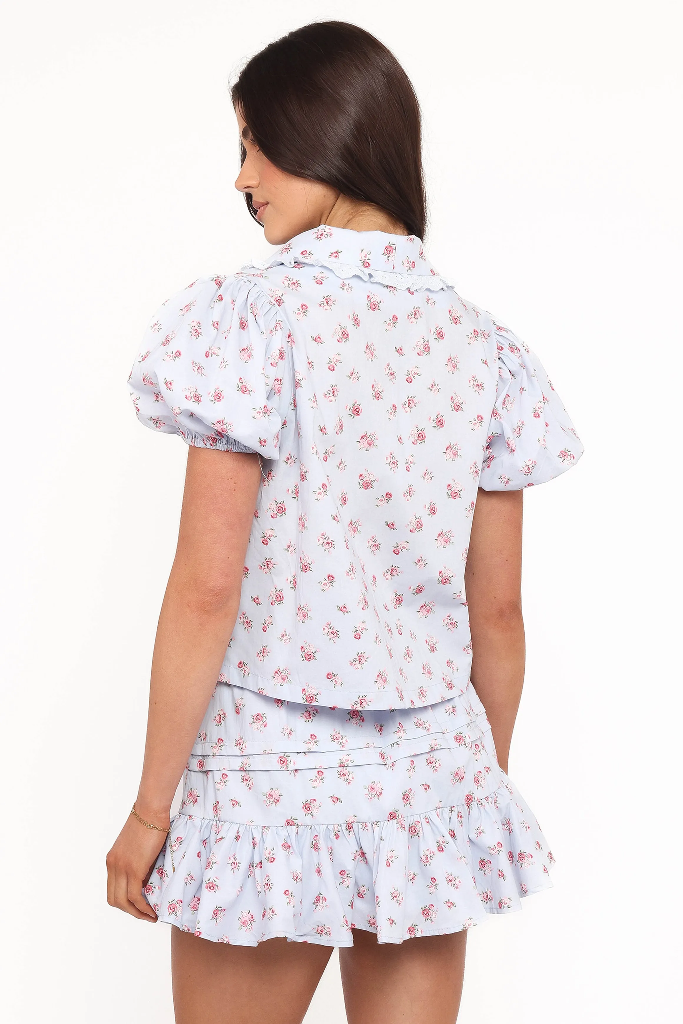 Courtney Skirt Set - Blue sold by Petal & Pup product image thumbnail 5