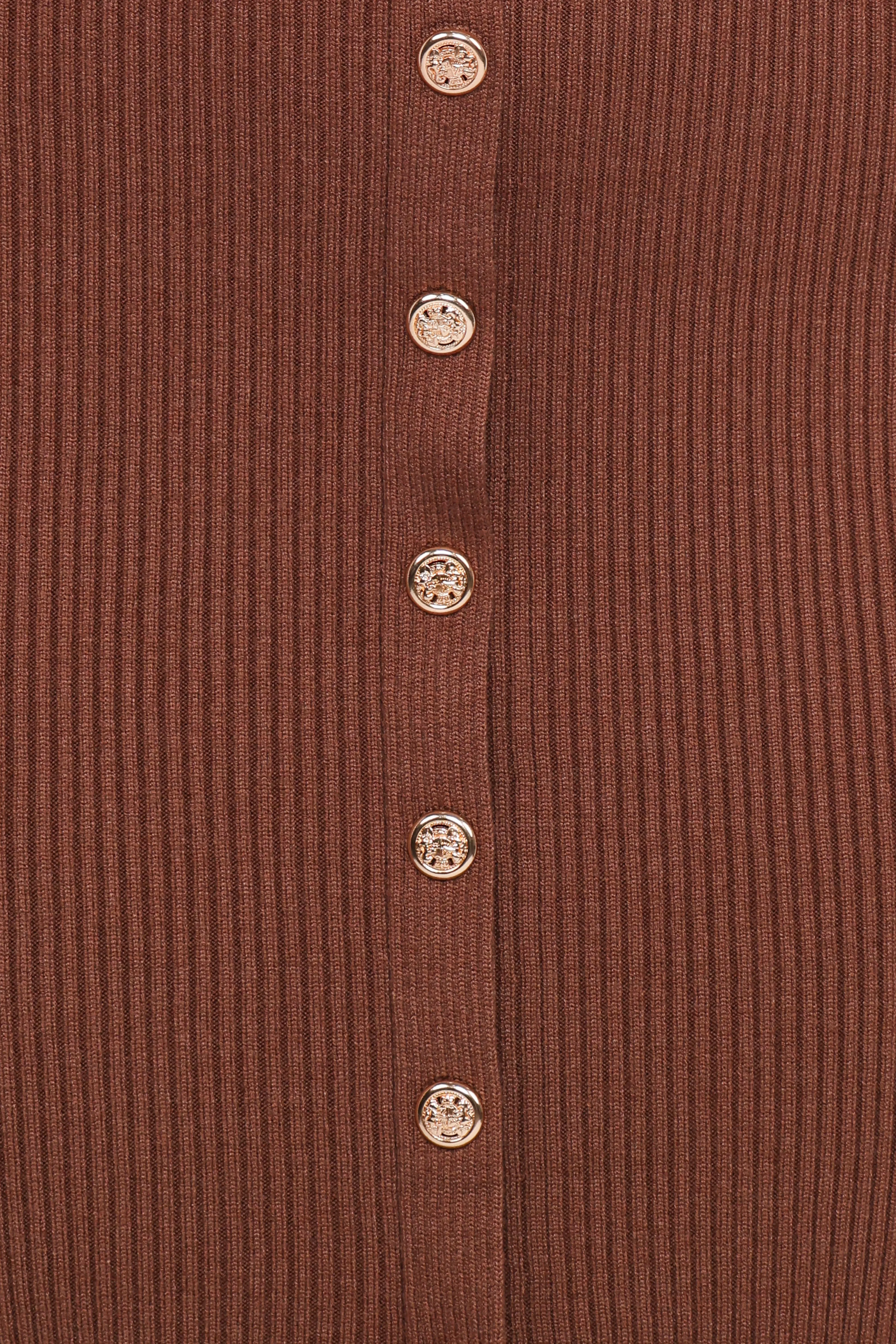 Brydie Long Sleeve Midi Dress - Chocolate Brown sold by Petal & Pup product image thumbnail 5
